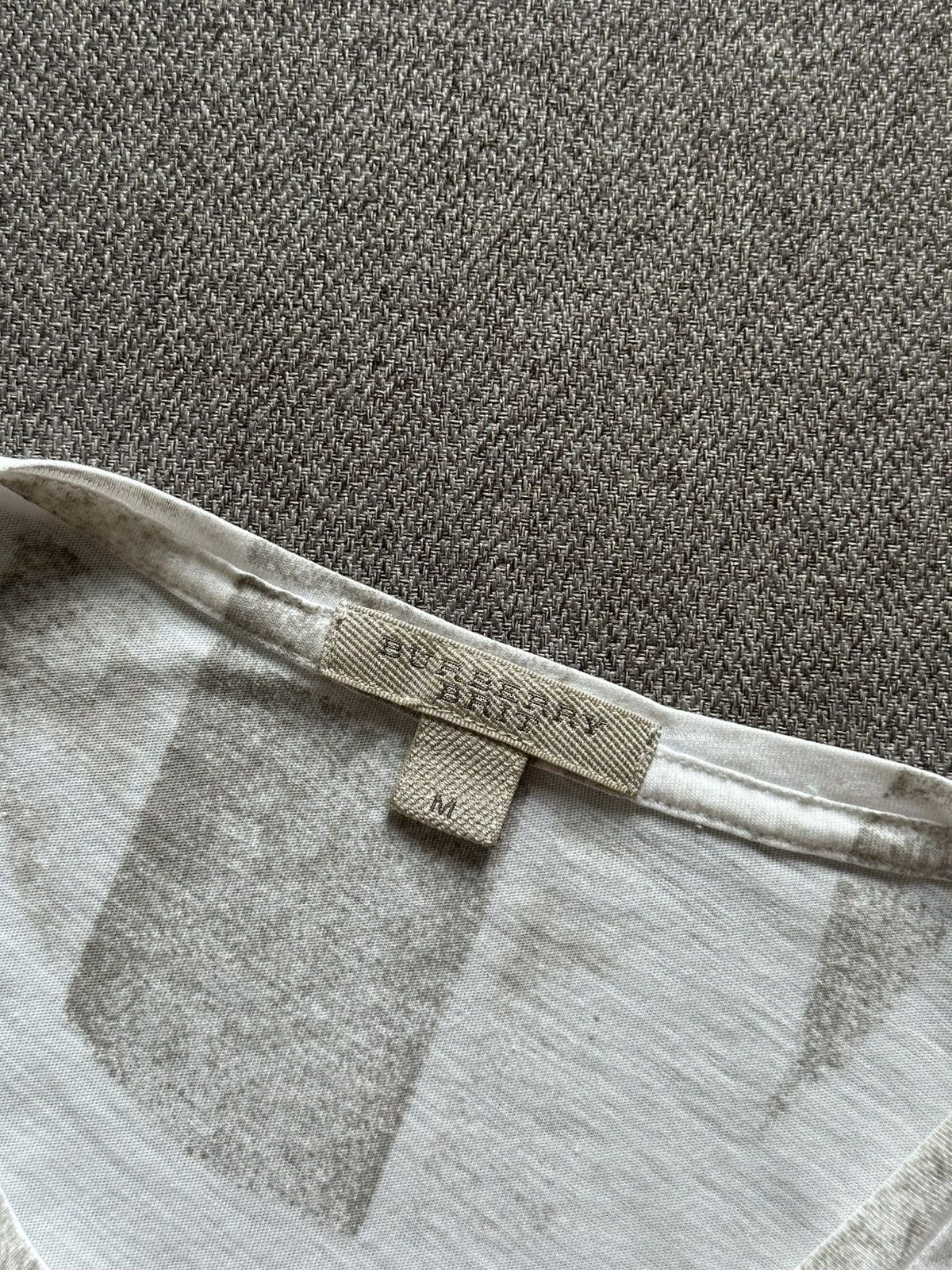 Burberry Burberry Brit all over painted check print tshirt Size US M / EU 48-50 / 2 - 8 Thumbnail