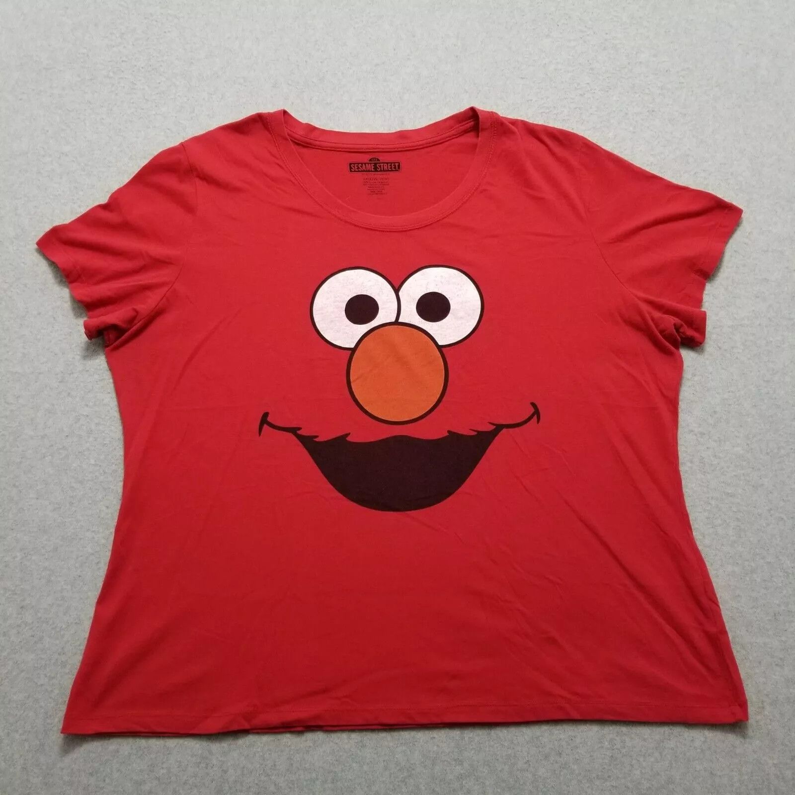 Other Sesame Street Shirt Womens 3X Red Short Sleeve Size ONE SIZE - 1 Thumbnail
