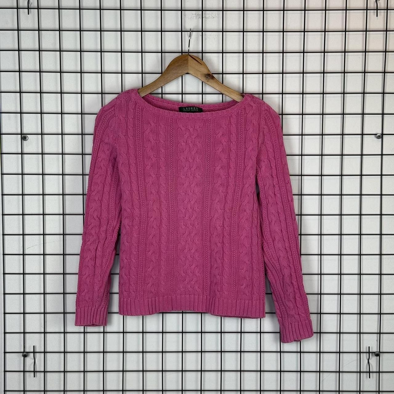 Polo Ralph Lauren Ralph Lauren Polo Cable Knit Jumper Vintage 90s Size S / US 4 / IT 40 - 1 Thumbnail