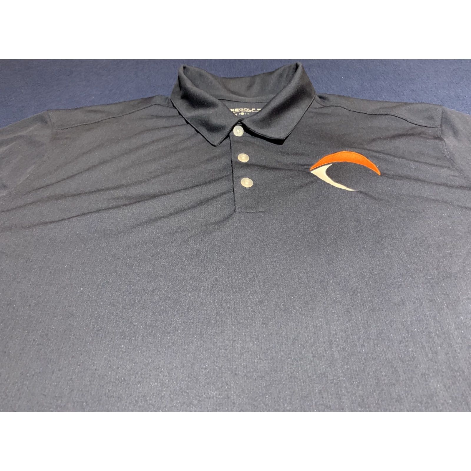 Nike Nike Dri-Fit Polo Shirt Men XL Blue Golf Nike Golf Monogrammed Size US XL / EU 56 / 4 - 2 Thumbnail