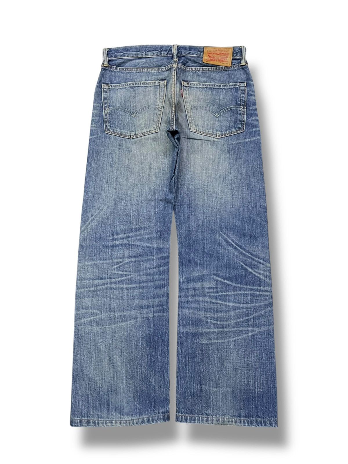 Levi's Vintage Levi’s 502 - Faded Whisker Wash, Distressed Denim Size US 32 / EU 48 - 3 Thumbnail