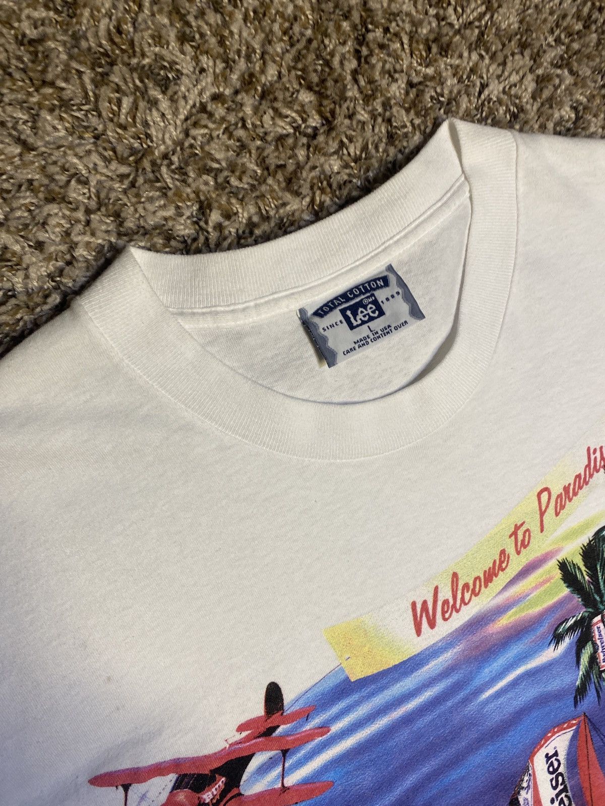 Budweiser × Vintage Vintage Budweiser shirt Size US L / EU 52-54 / 3 - 2 Thumbnail