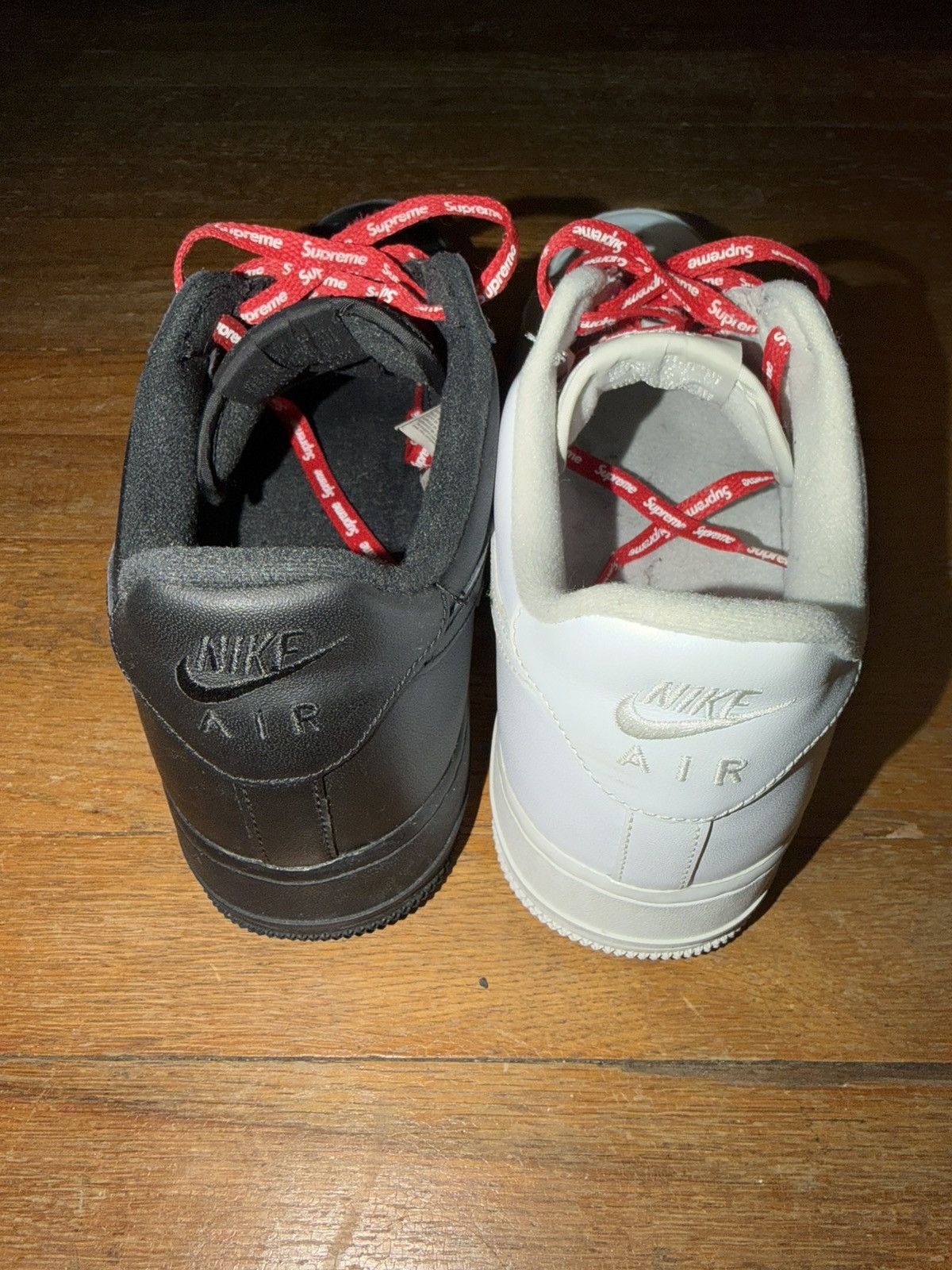 Nike × Supreme B&W Supreme Af1 Size US 10.5 / EU 43-44 - 2 Thumbnail
