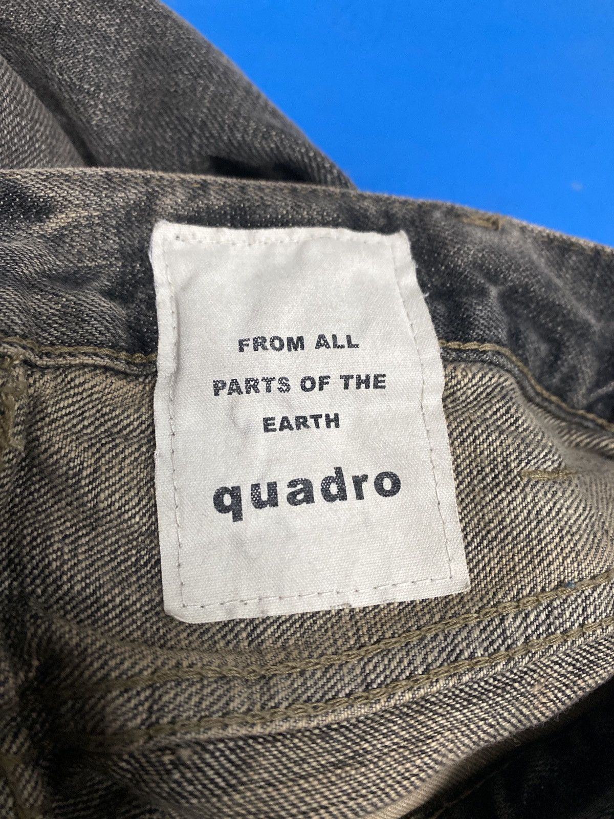 If Six Was Nine 💥Best Offer💥Vintage Media Quadro Distressed Denim Size US 28 / EU 44 - 8 Thumbnail