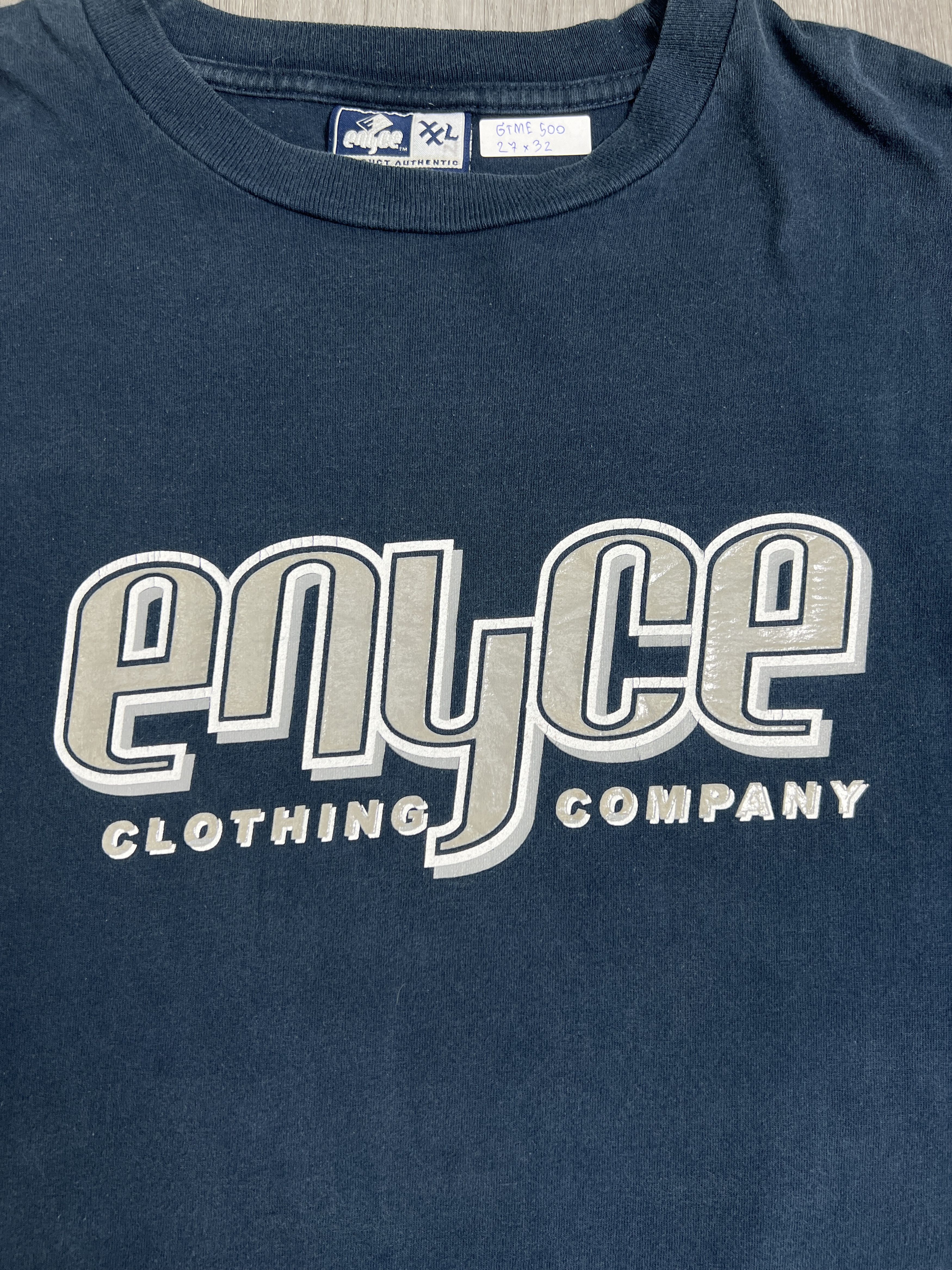 Enyce Vintage ENYCE Y2K Hip Hop Logo Graphic Tee (XXL) GTME500 Size US XXL / EU 58 / 5 - 2 Thumbnail