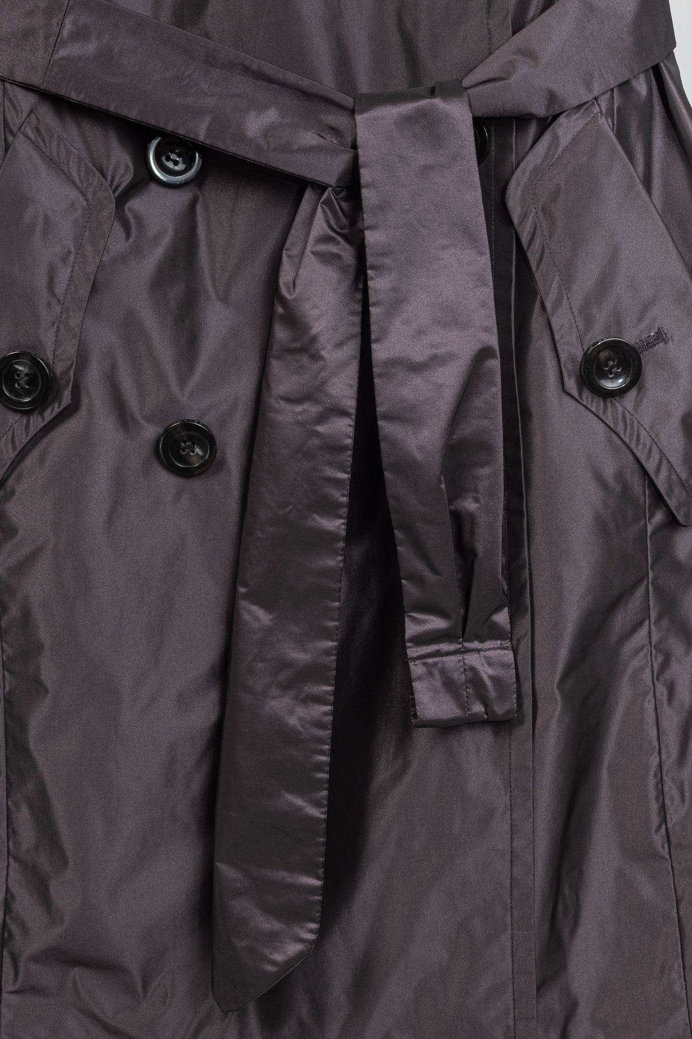 Weekend Max Mara Weekend Max Mara Taffeta Double-Breasted Belted Trench Coat Size M / US 6-8 / IT 42-44 - 8 Thumbnail