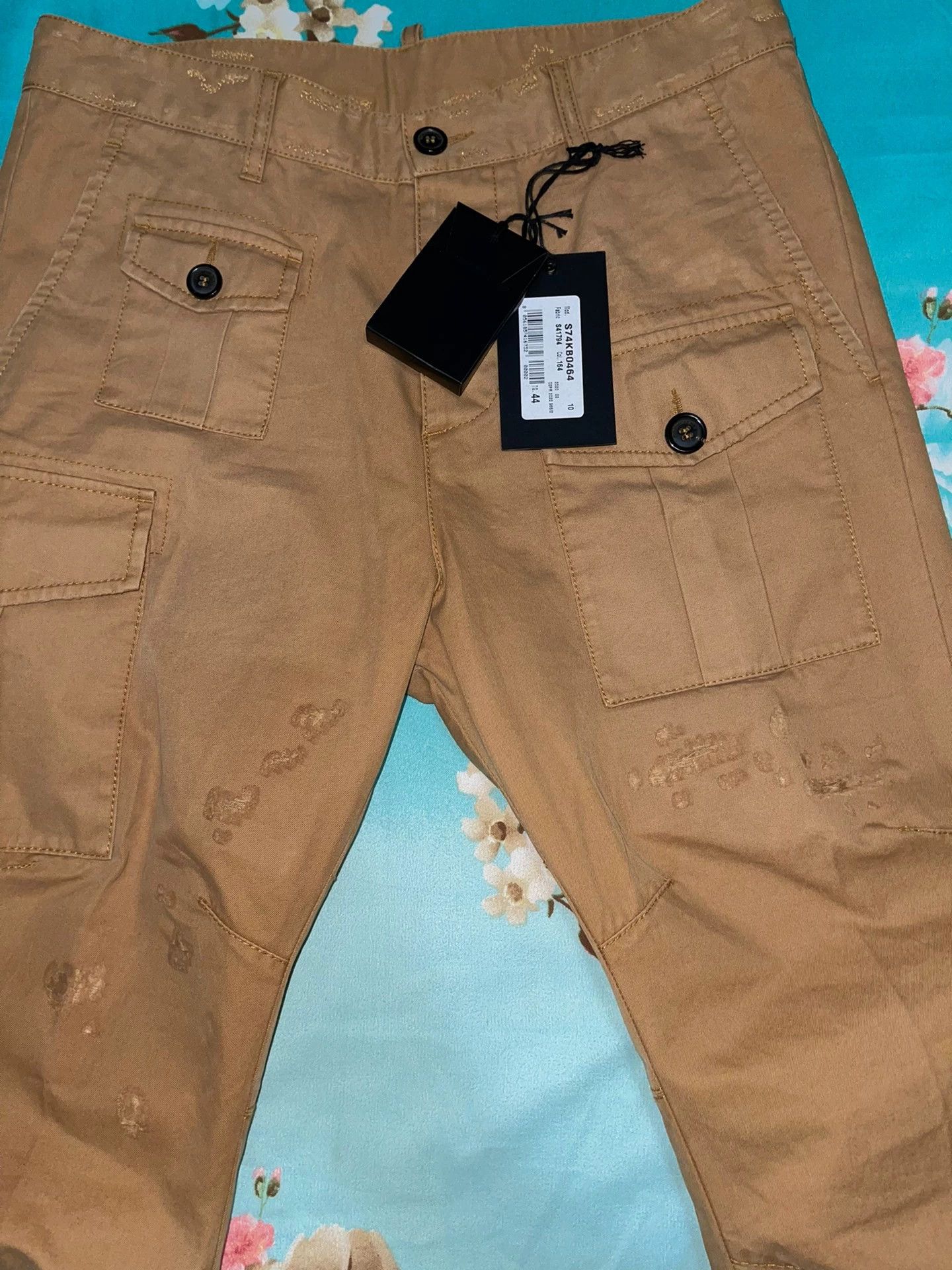 Dsquared2 Dsquared2 Sexy Cargo Pants Mustard 44 New With Tags Size US 28 / EU 44 - 7 Thumbnail