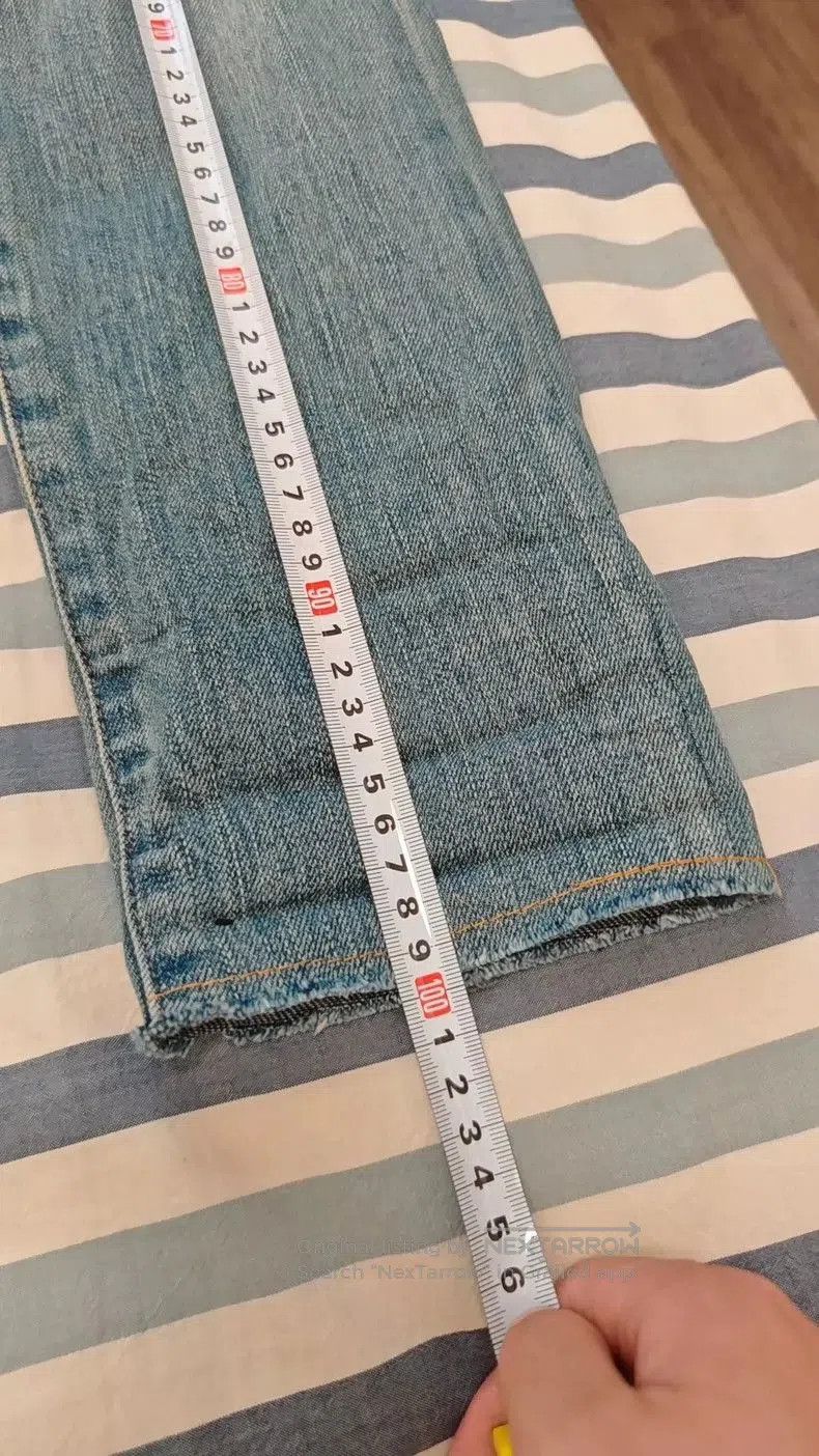 Saint Laurent Paris SAINT LAURENT Distressed Denim Jeans. Size US 34 / EU 50 - 8 Thumbnail