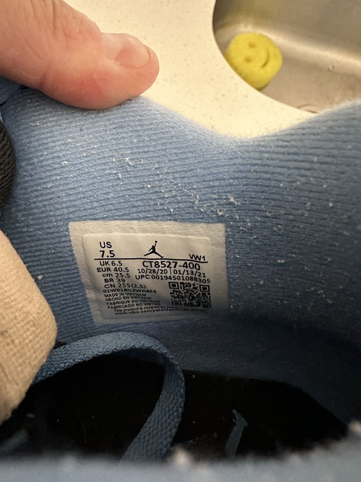 Jordan Brand Jordan Retro 4 Univeristy Blue Size US 7.5 / EU 40-41 - 5 Thumbnail