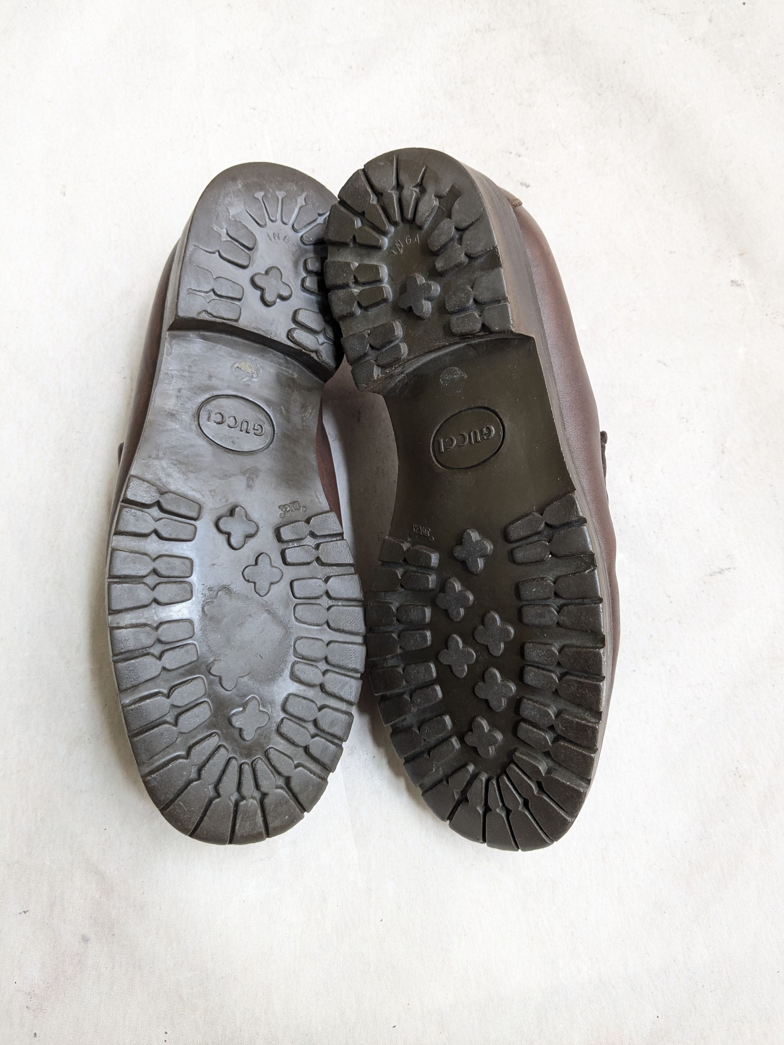 Gucci Gucci Horsebit Loafers Brown Leather 9 D Slip On Size US 9 / EU 42 - 11 Thumbnail