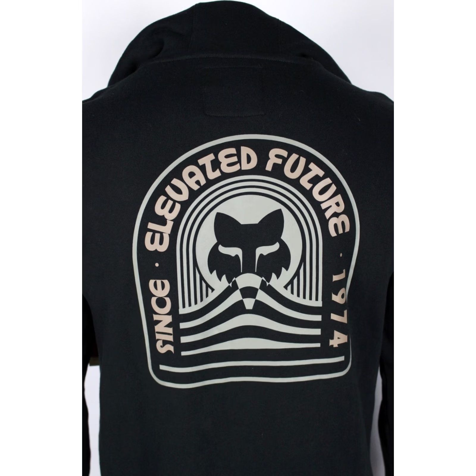 Fox Racing Fox Racing Men's Exploration Full Zip Fleece Hoodie ElevAted Future M Black Size US M / EU 48-50 / 2 - 3 Thumbnail