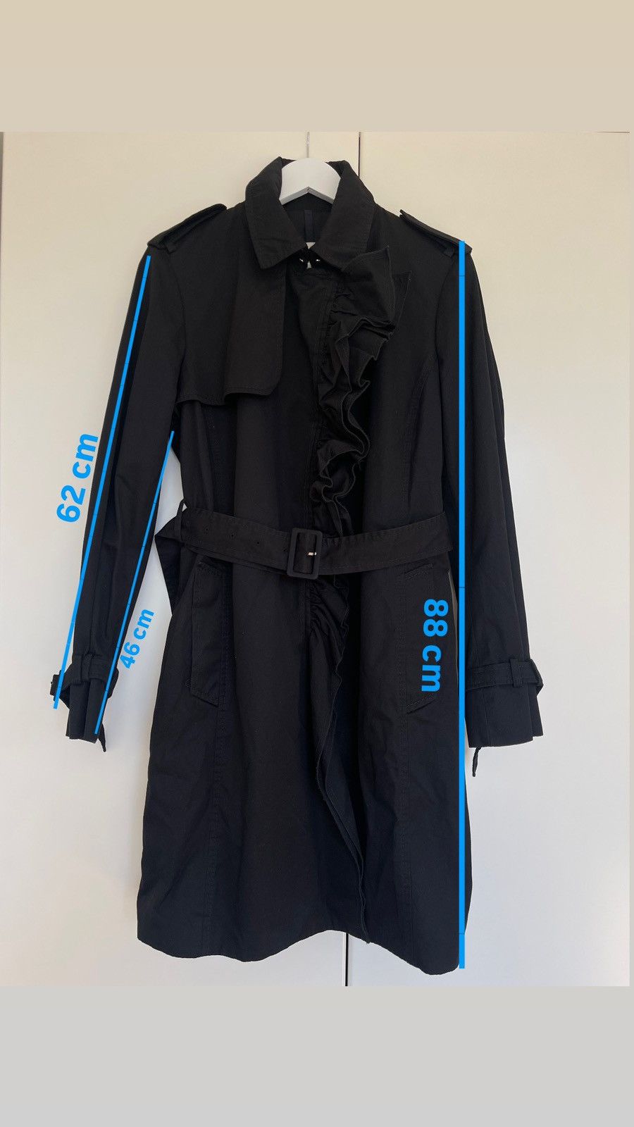 Moncler Orginal Moncler Trench Coat Size XL / US 12-14 / IT 48-50 - 8 Thumbnail