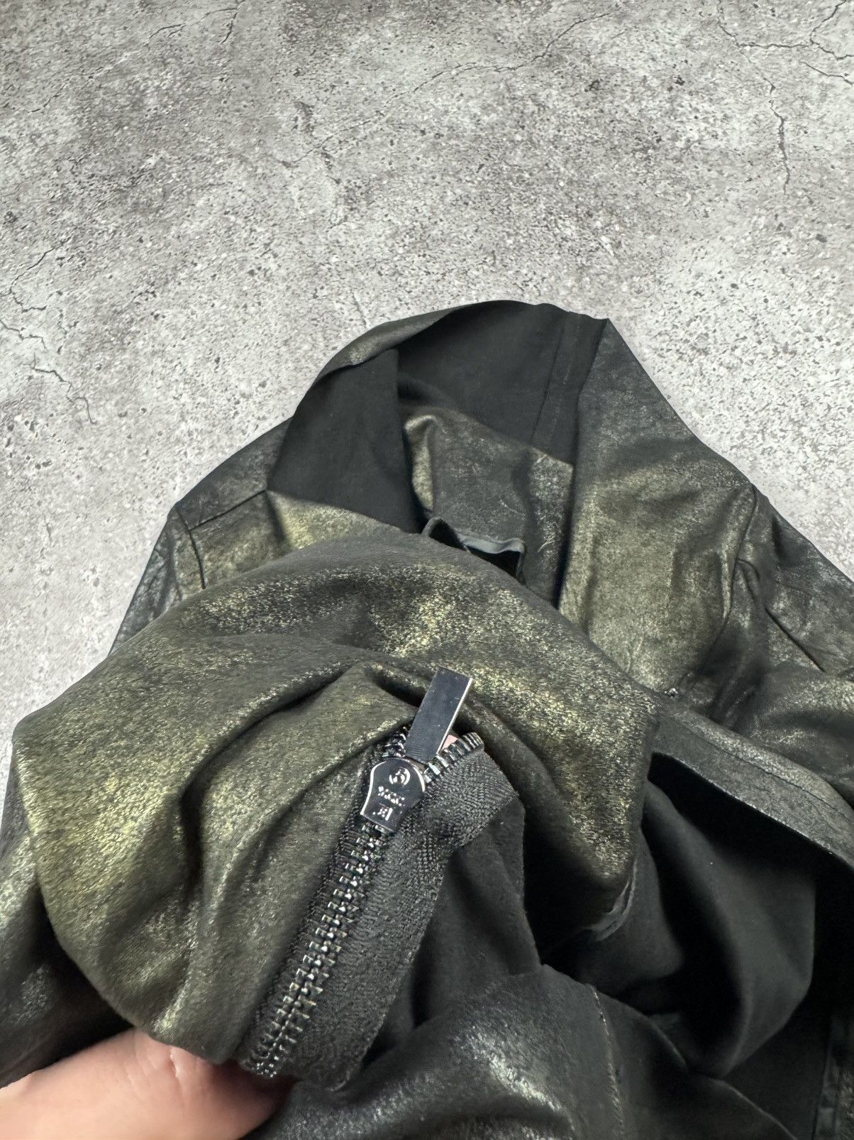 Hysteric Glamour Avant garde Junya Watanabe style opium pattern leather jacke Size US S / EU 44-46 / 1 - 7 Thumbnail