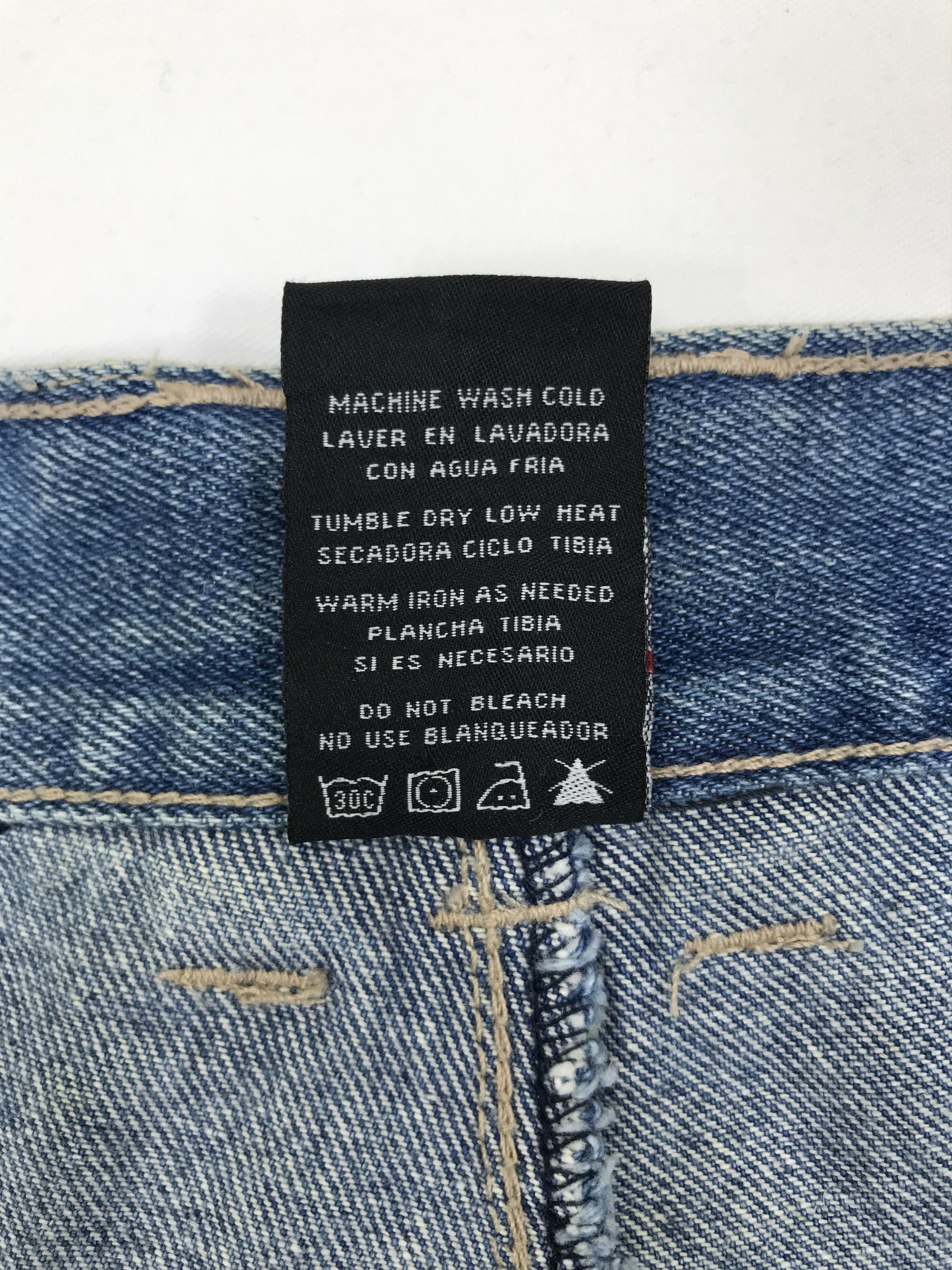 Makaveli Vintage Makaveli Tupac Shakur Portrait Patched Baggy Jeans Size US 42 / EU 58 - 15 Thumbnail