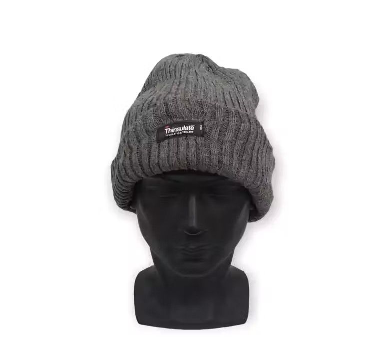 image of Plain Beanie Hat, Men's