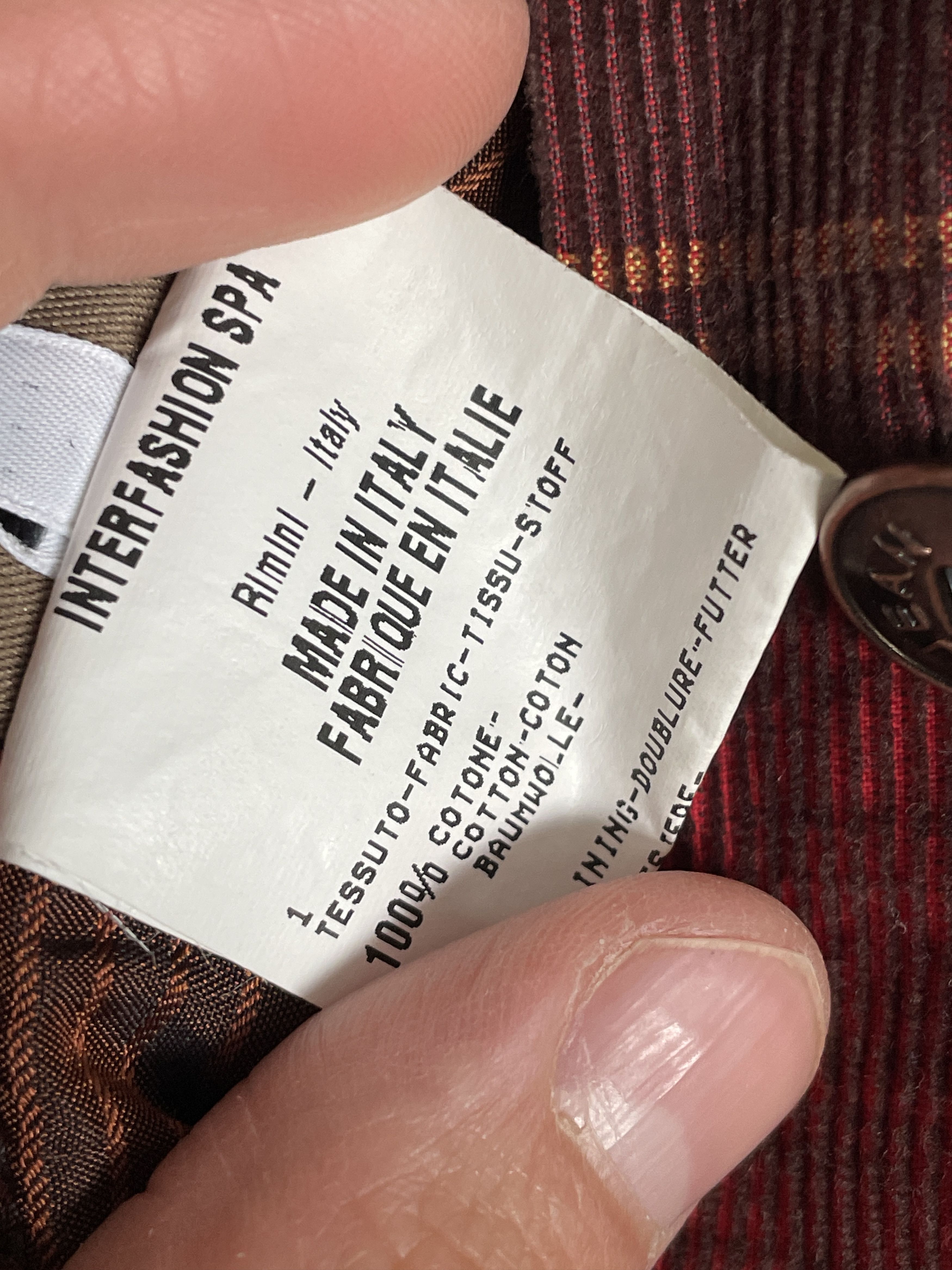 Marithe + Francois Girbaud Y2K M + FG COURDUROI VIVIENNE TYPE PUNK CHECKED JACKET Size S / US 4 / IT 40 - 7 Thumbnail