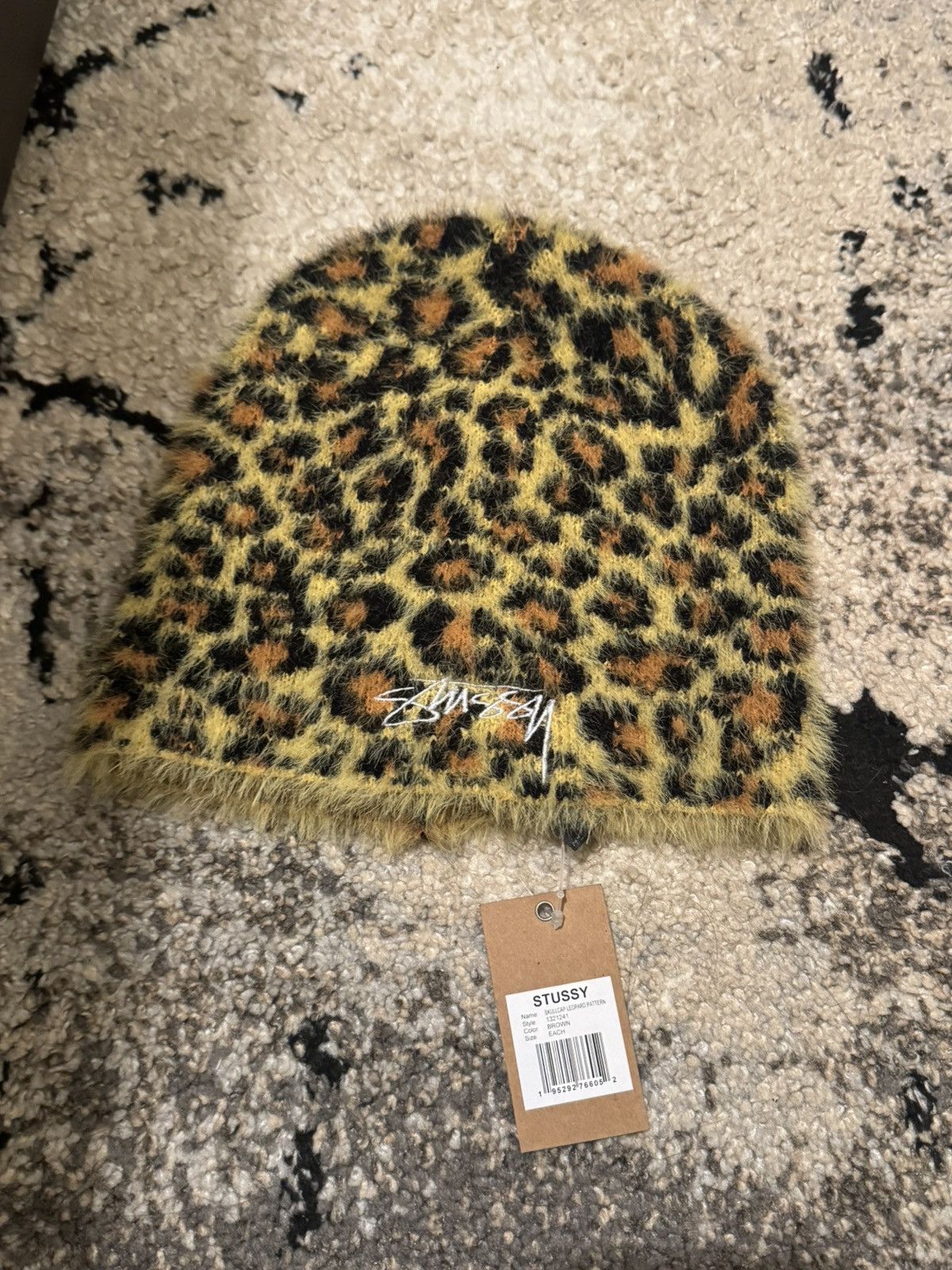 Stussy Stussy Leopard Beanie | Grailed