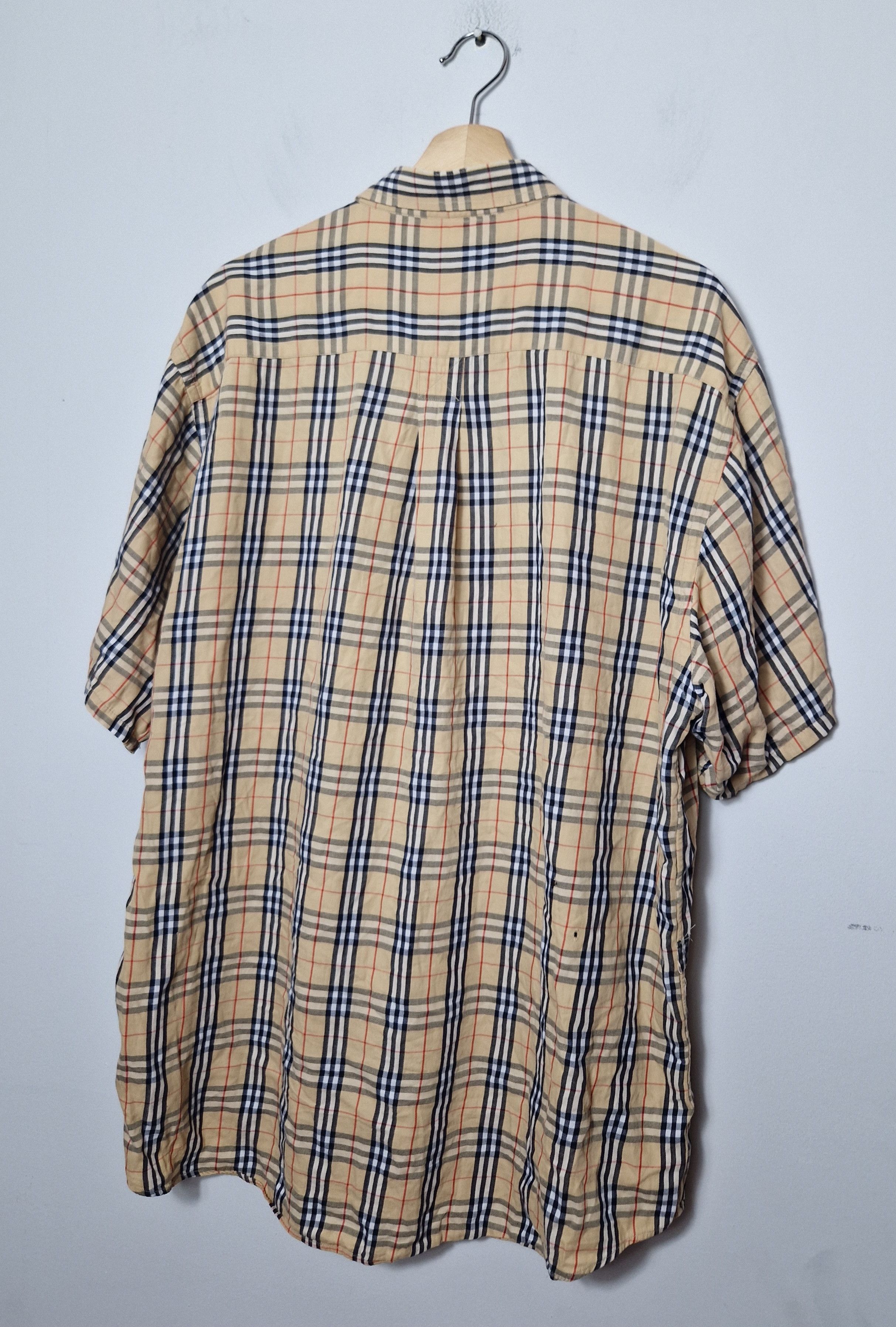 Burberry × Vintage Burberry vintage nova check shirt Size US XL / EU 56 / 4 - 2 Thumbnail