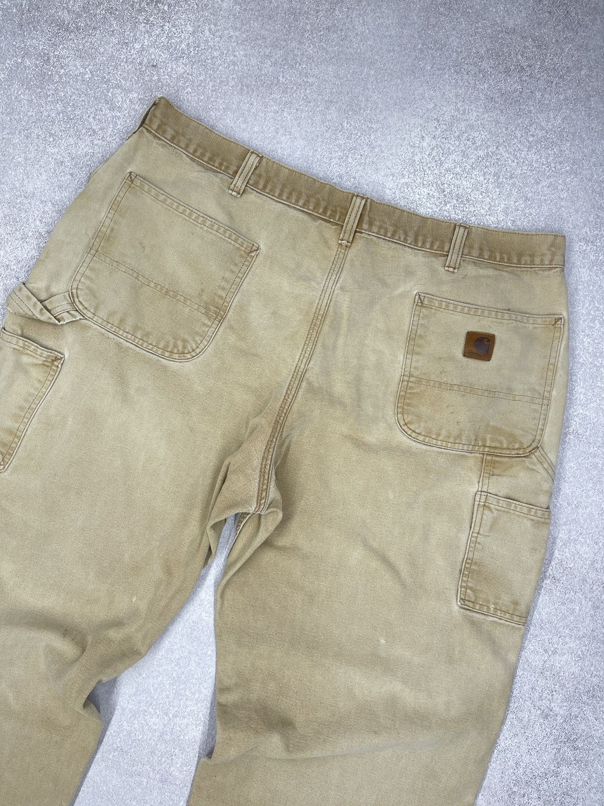 Carhartt Vintage Carhartt B11 BRN Carpenter Pants Distressed Workwear Size US 38 / EU 54 - 3 Thumbnail