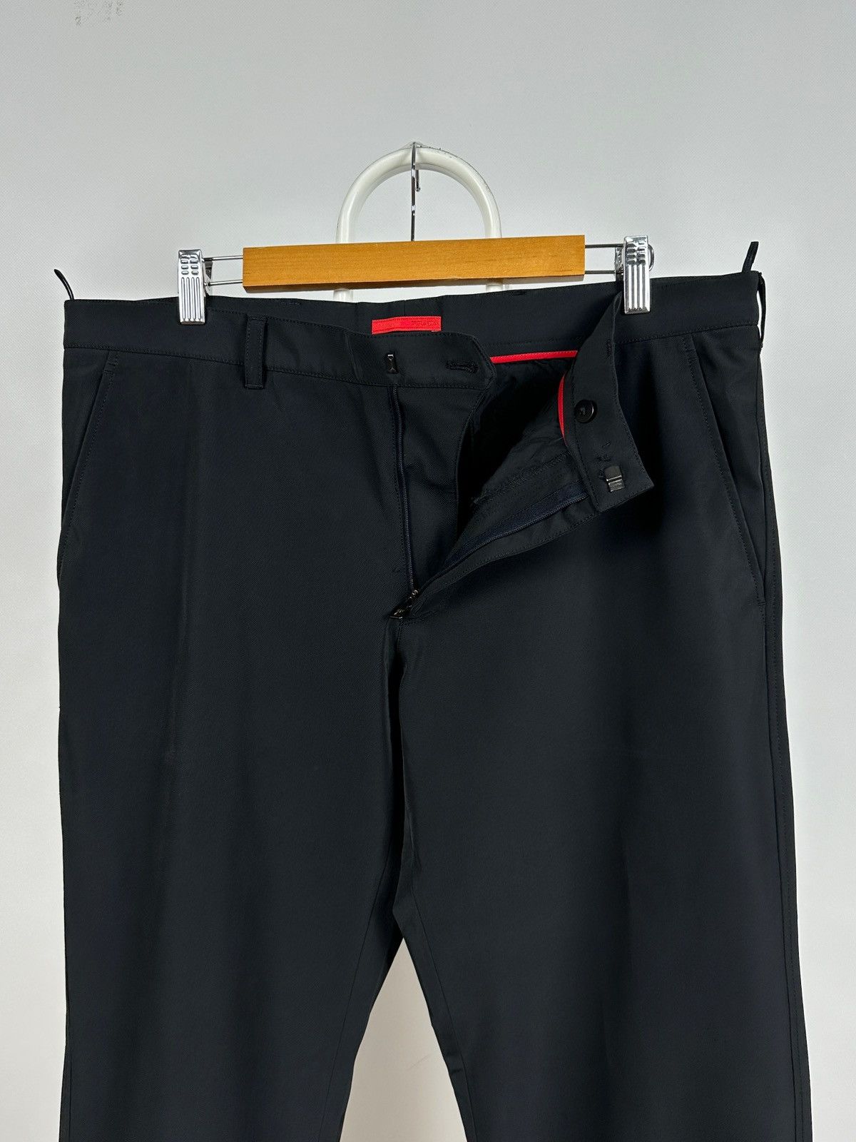 Prada Vintage Prada Black Tab Trousers Pants Size US 36 / EU 52 - 6 Thumbnail