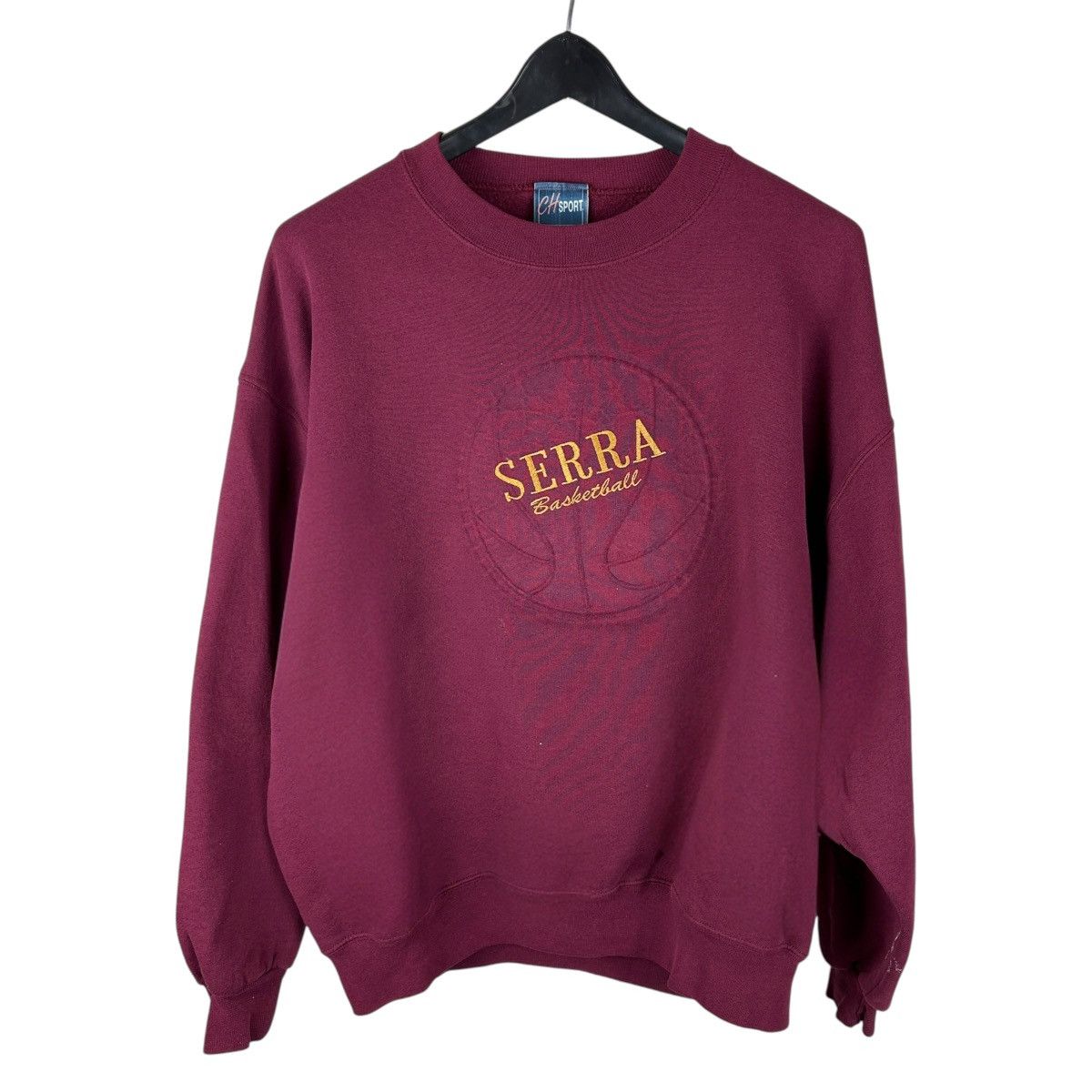 Vintage Vintage 90s Serra Basketball School Sweatshirt Size US XL / EU 56 / 4 - 1 Thumbnail