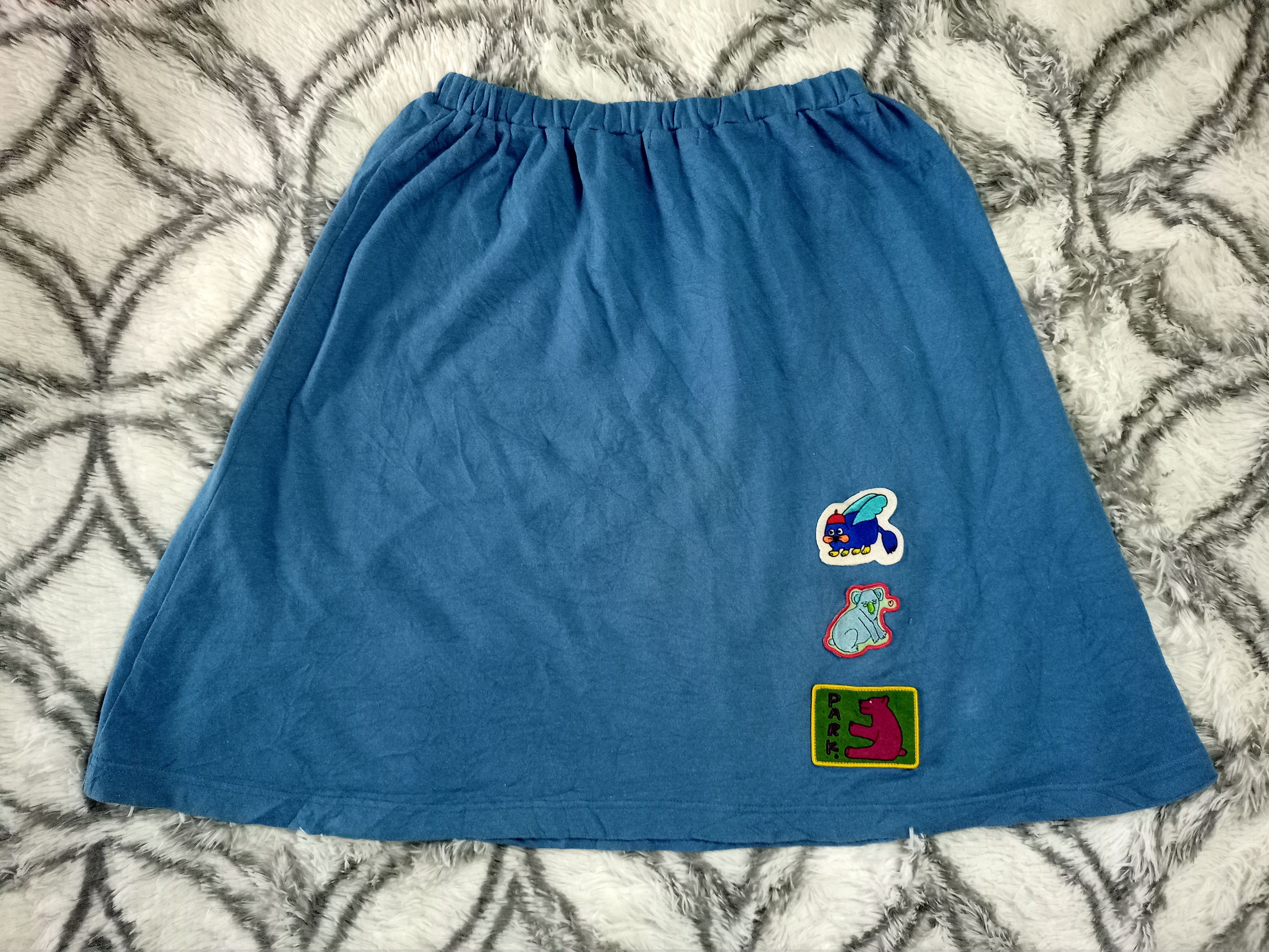 Issey Miyake × Japanese Brand × Ne-Net NE NET PATCHES SKIRT COTTON Size 26" / US 2 / IT 38 - 3 Thumbnail