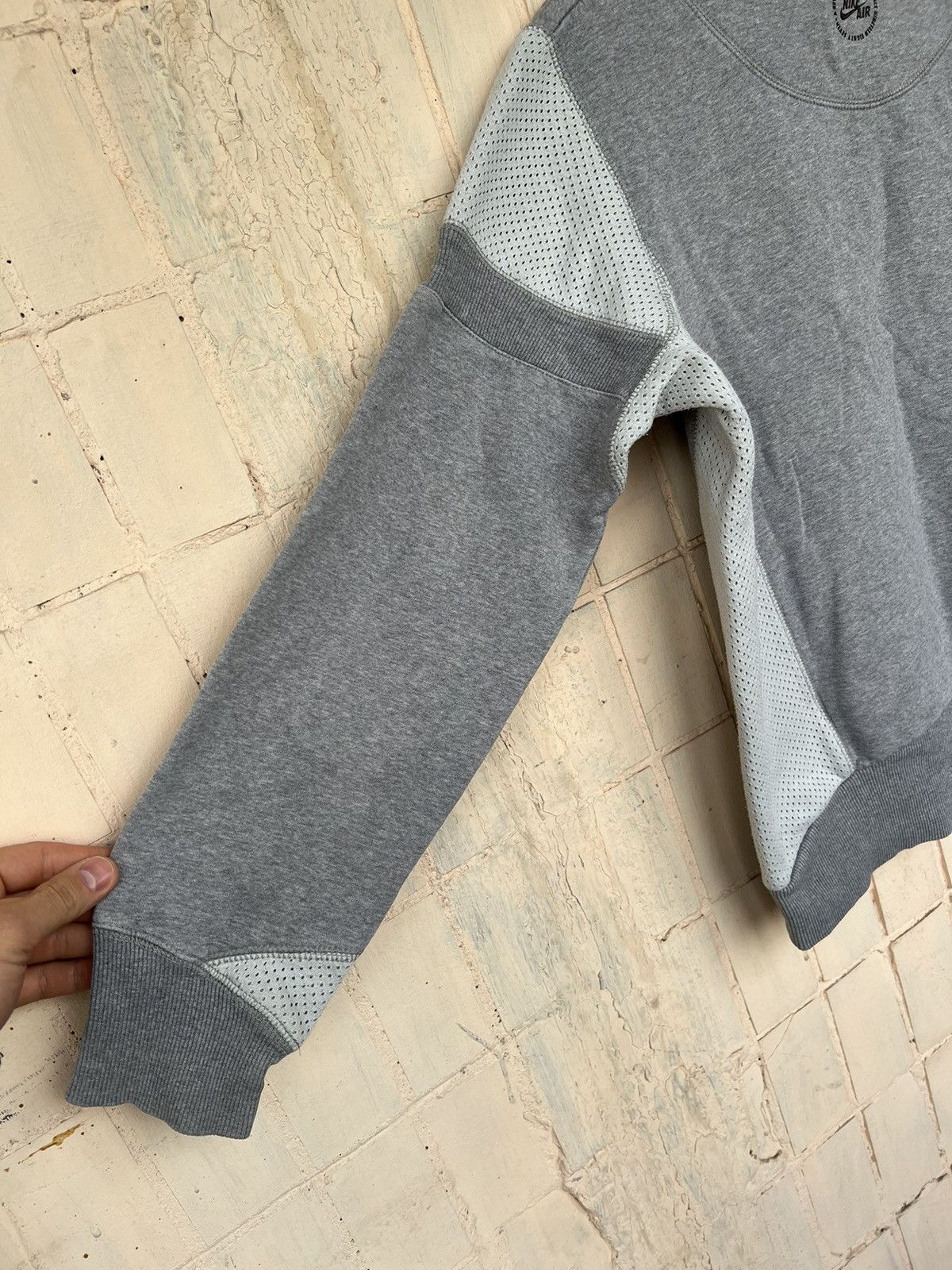 Nike × Vintage Vintage Nike Air Sweatshirt Big Logo Size S Size US S / EU 44-46 / 1 - 18 Thumbnail
