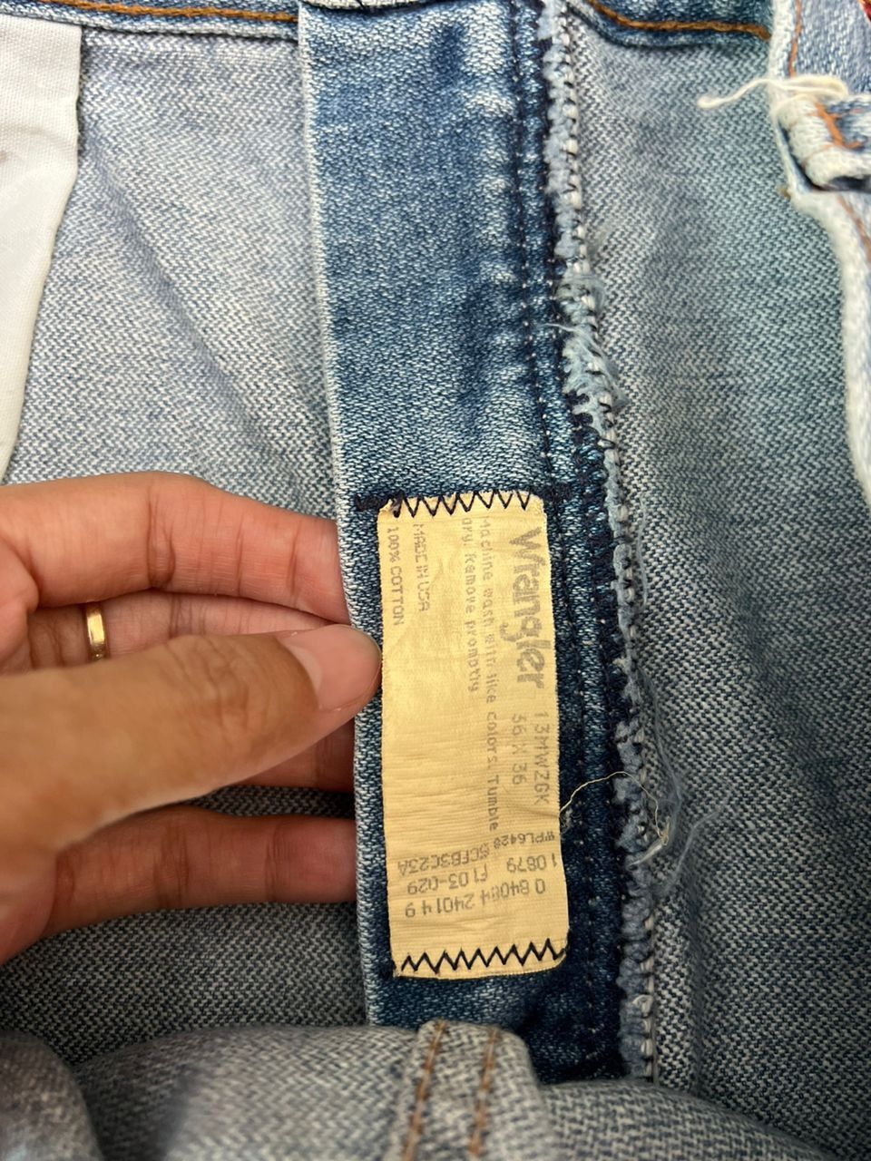 Wrangler Vintage 70’s Wrangler Blue Bell Size US 35 - 10 Thumbnail