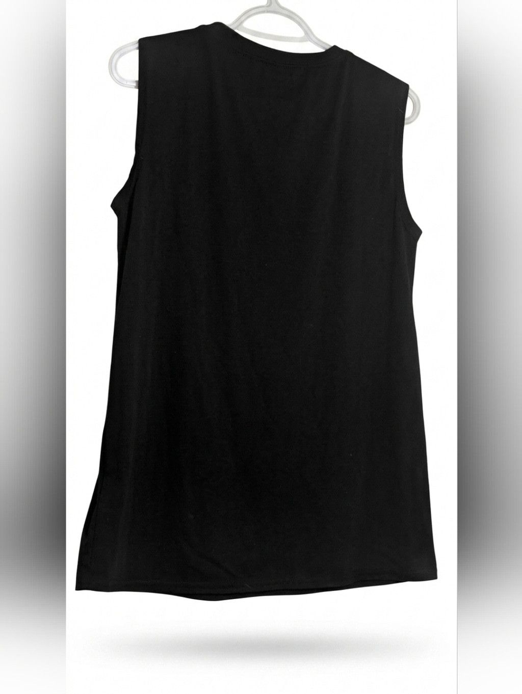 Other "SALTY" Black Graphic Sleeveless Tank Top - Large Size L / US 10 / IT 46 - 2 Thumbnail
