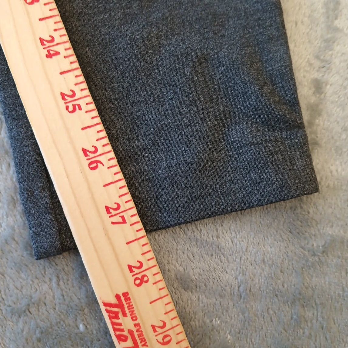 Banana Republic Banana Republic Legging Ankle Pants Womens Medium Gray Skinny Pull On Stretch Pants Size 29" - 5 Thumbnail