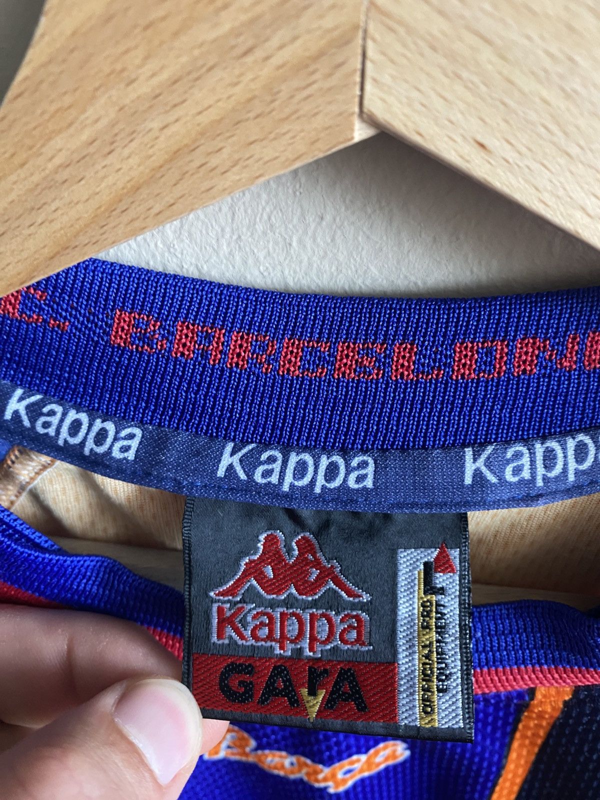 Kappa Vintage 1997/1998 Kappa F.C.Barcelona Soccer Jersey Size US L / EU 52-54 / 3 - 3 Thumbnail