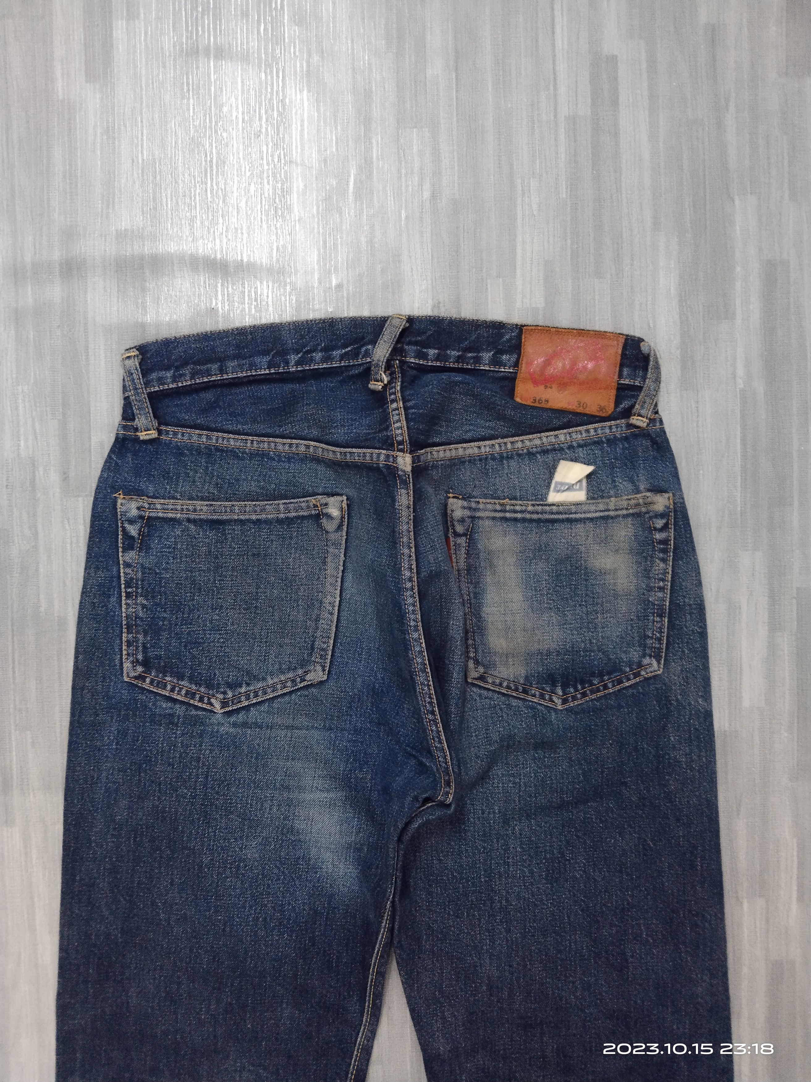 Denime × Vintage 🇯🇵DENIME SICK SELVEDGE DENIM PANTS Size US 29 - 5 Thumbnail