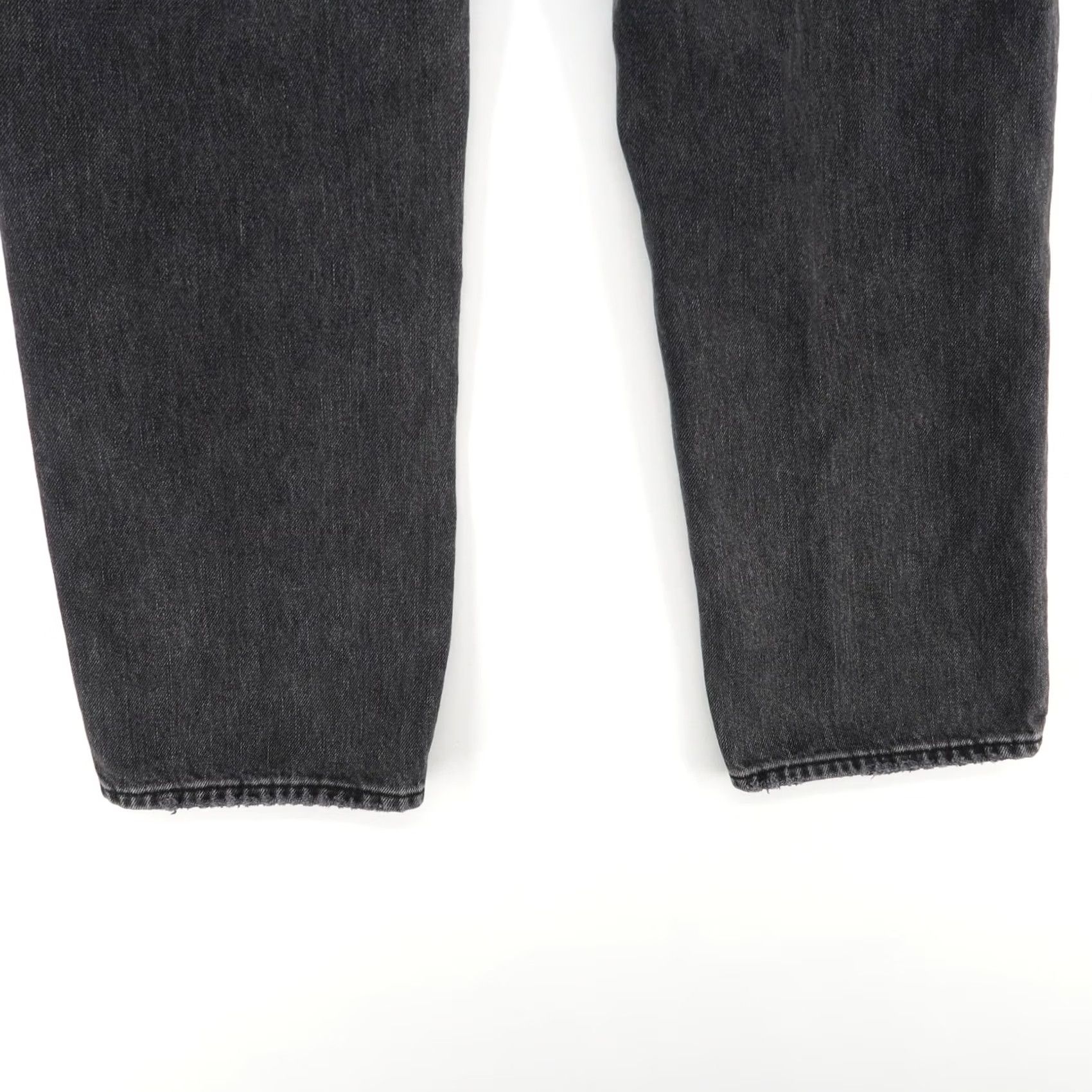 Good American Good American Good Heritage Jeans Womens 4/27 Black Icon Straight Leg High Rise Size 27" / US 4 / IT 40 - 4 Thumbnail