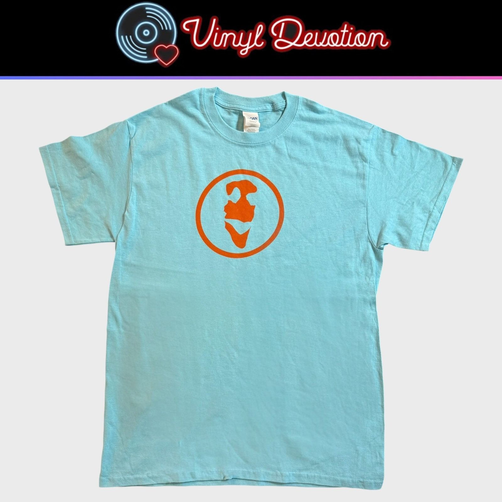 Other Soaked in Disillusion Band Baby Blue T-Shirt Size M Vein.fm Size US M / EU 48-50 / 2 - 1 Thumbnail