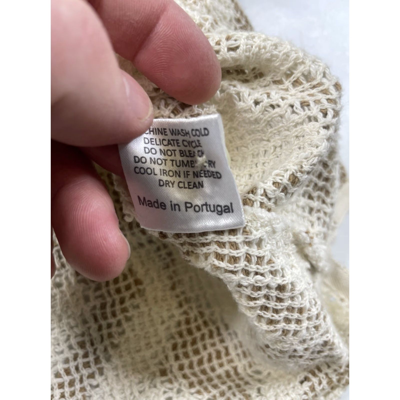 Todd Snyder Todd Snyder Men Shirt Button-Up Beiges Diamond Open Knit 2XL Short Sleeve Cotton Blend Cabana Button-Down Mens XXL Size US XXL / EU 58 / 5 - 8 Thumbnail