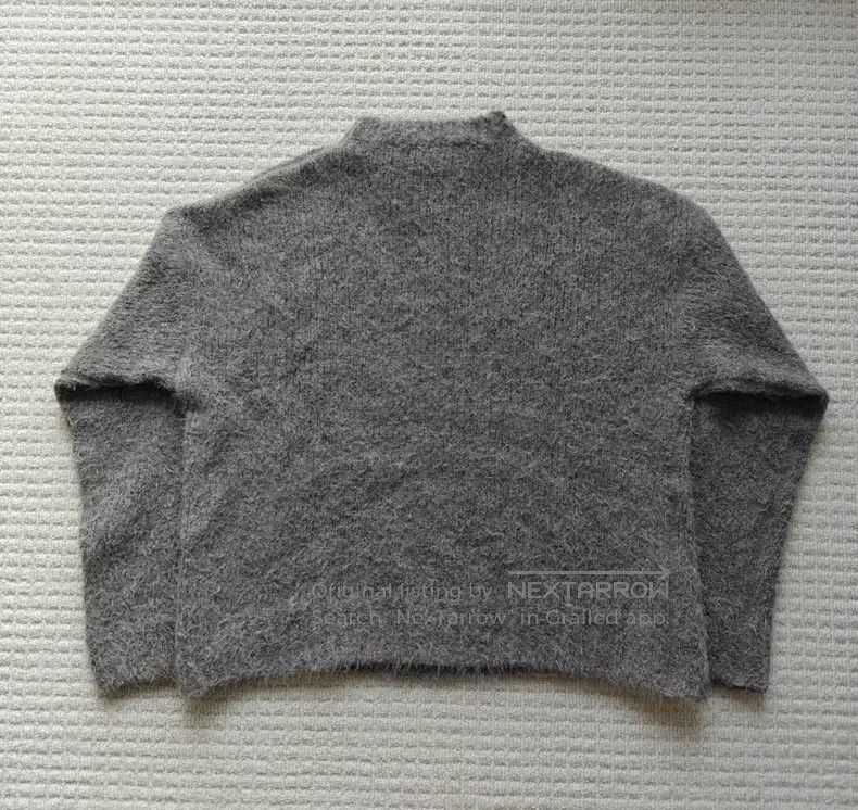 Our Legacy Our Legacy Solid Color Chunky Knit Round Neck Pullover Swe Size XS / US 0-2 / IT 36-38 - 5 Thumbnail