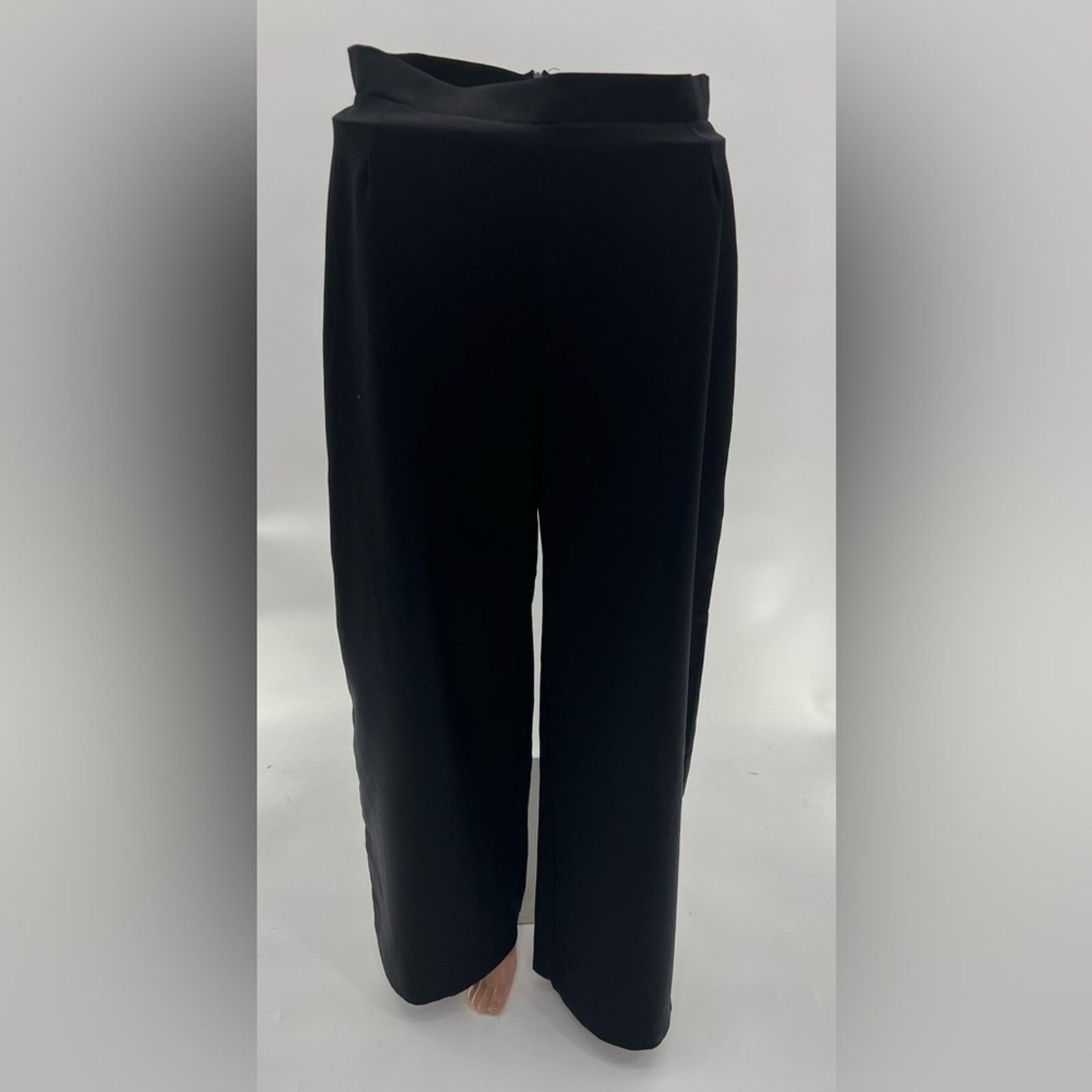 Boohoo Boohoo Women's Solid Color Wide-leg Casual Pant Size 8 Size 30" / US 8 / IT 44 - 3 Thumbnail
