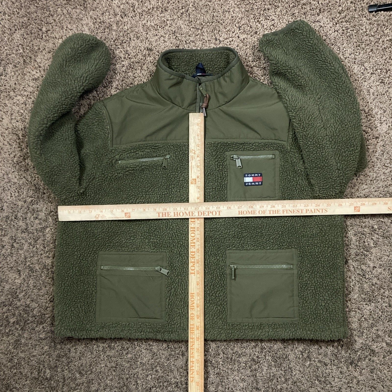Tommy Hilfiger Tommy Hilfiger Jeans Womens Fleece Sherpa Jacket Size 2XL Size XXL / US 16-18 / IT 52-54 - 4 Thumbnail