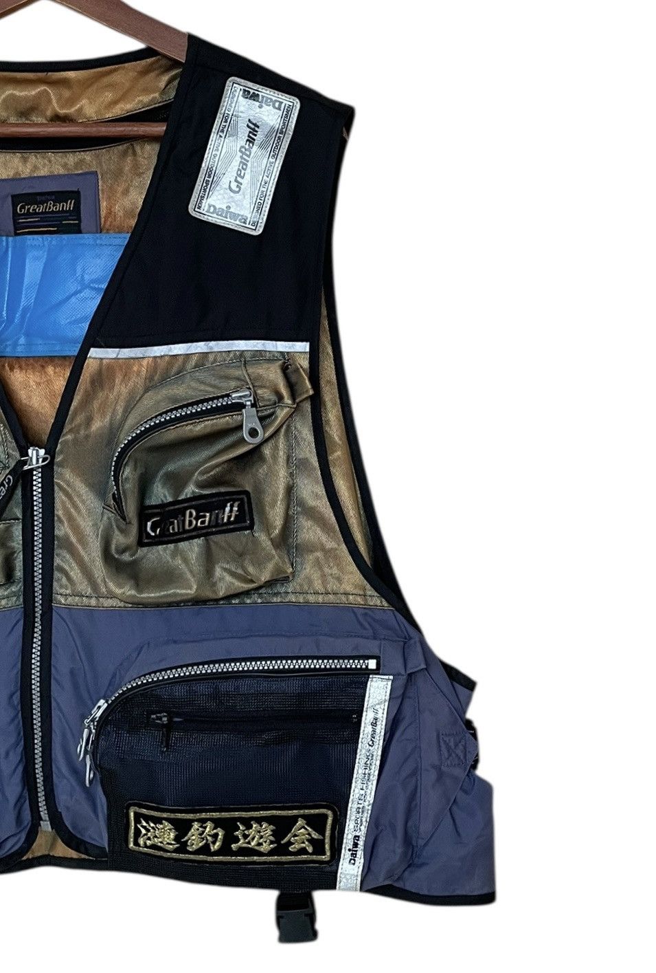 DAIWA × Vintage Vintage Brand Daiwa Greatbanff Fishing Vest 1990s Size US L / EU 52-54 / 3 - 4 Thumbnail