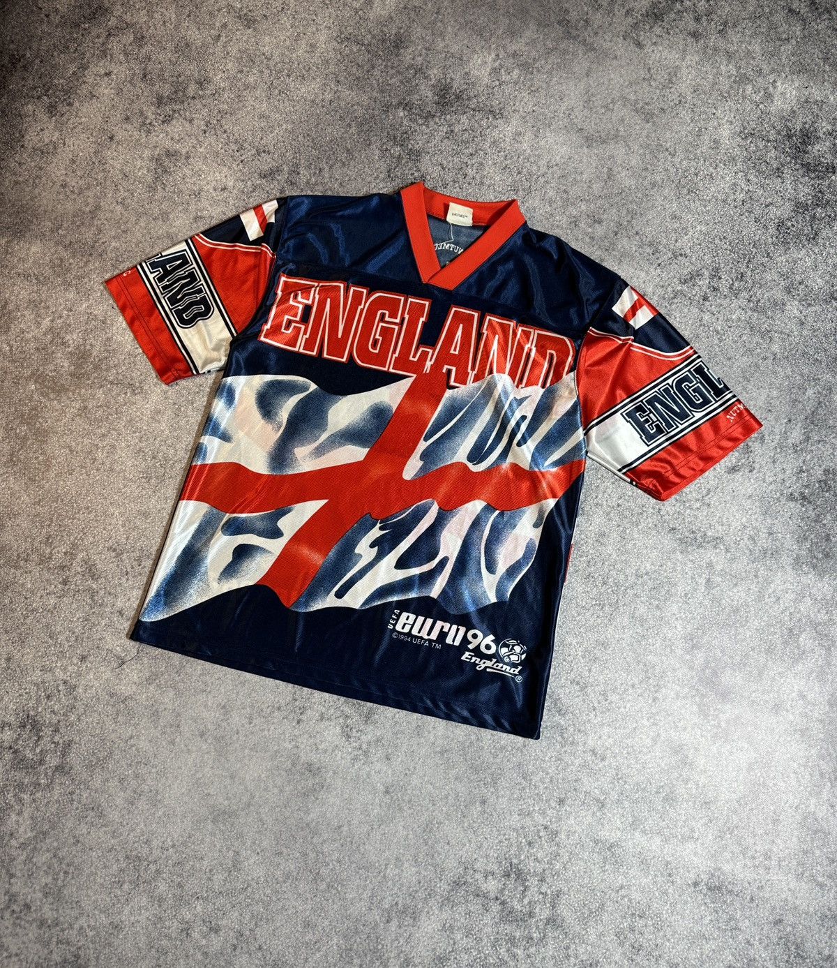 Nutmeg × Vintage Vintage England Soccer Jersey EURO 96 Very Rare Streetwear M Size US M / EU 48-50 / 2 - 1 Thumbnail