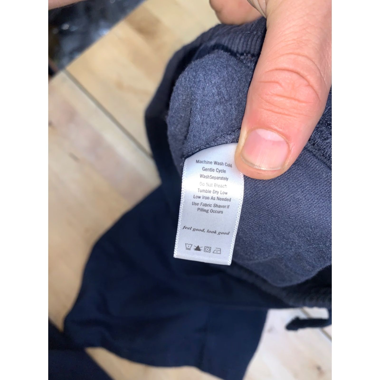 Richer Poorer Richer Poorer Sweat Shorts Men L Blue Casual Drawstring Size US 33 - 4 Thumbnail
