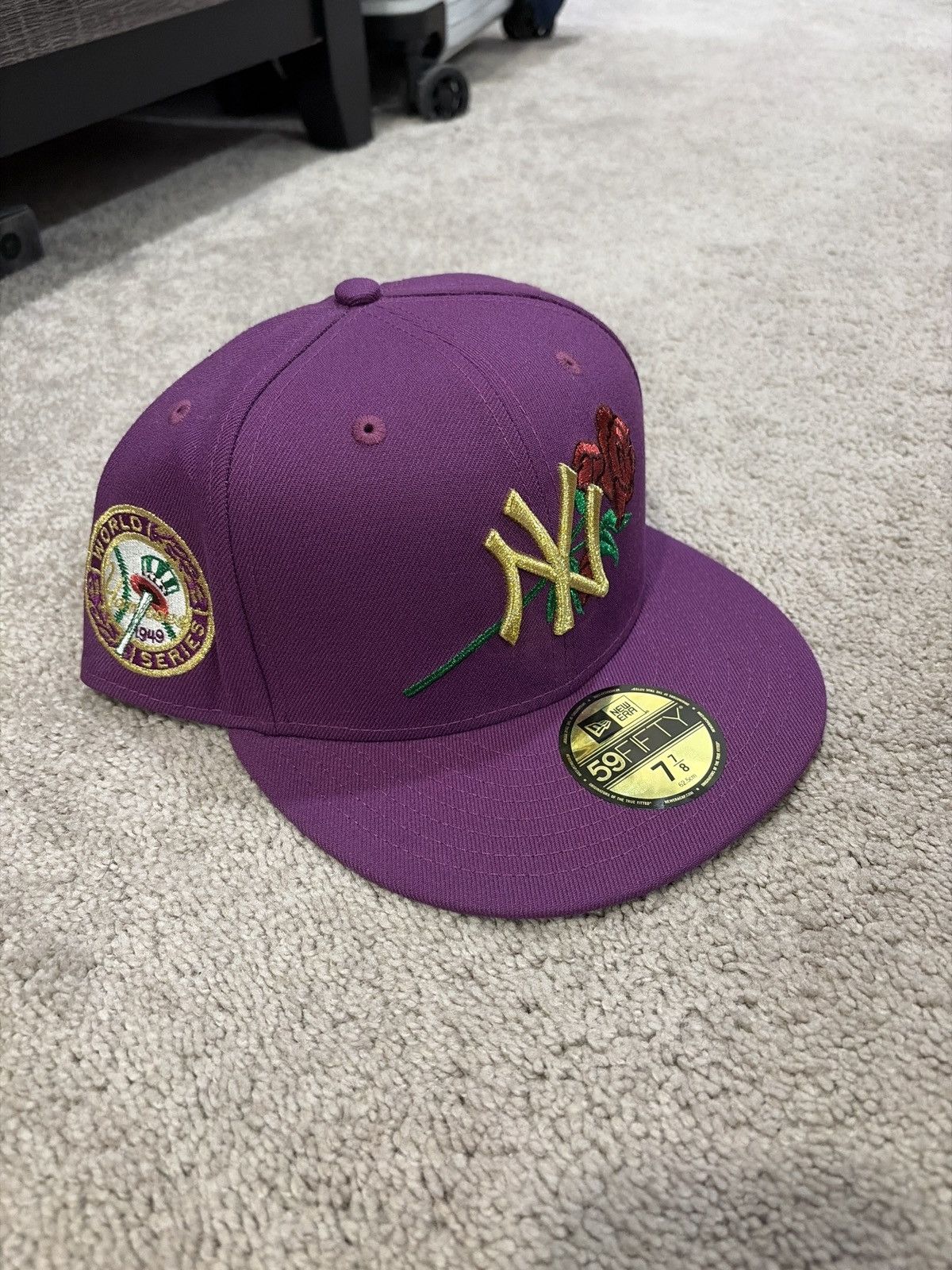 New Era NWT, New Era MLB NY Yankees Hat Size 7 7/8 Size ONE SIZE - 1 Thumbnail