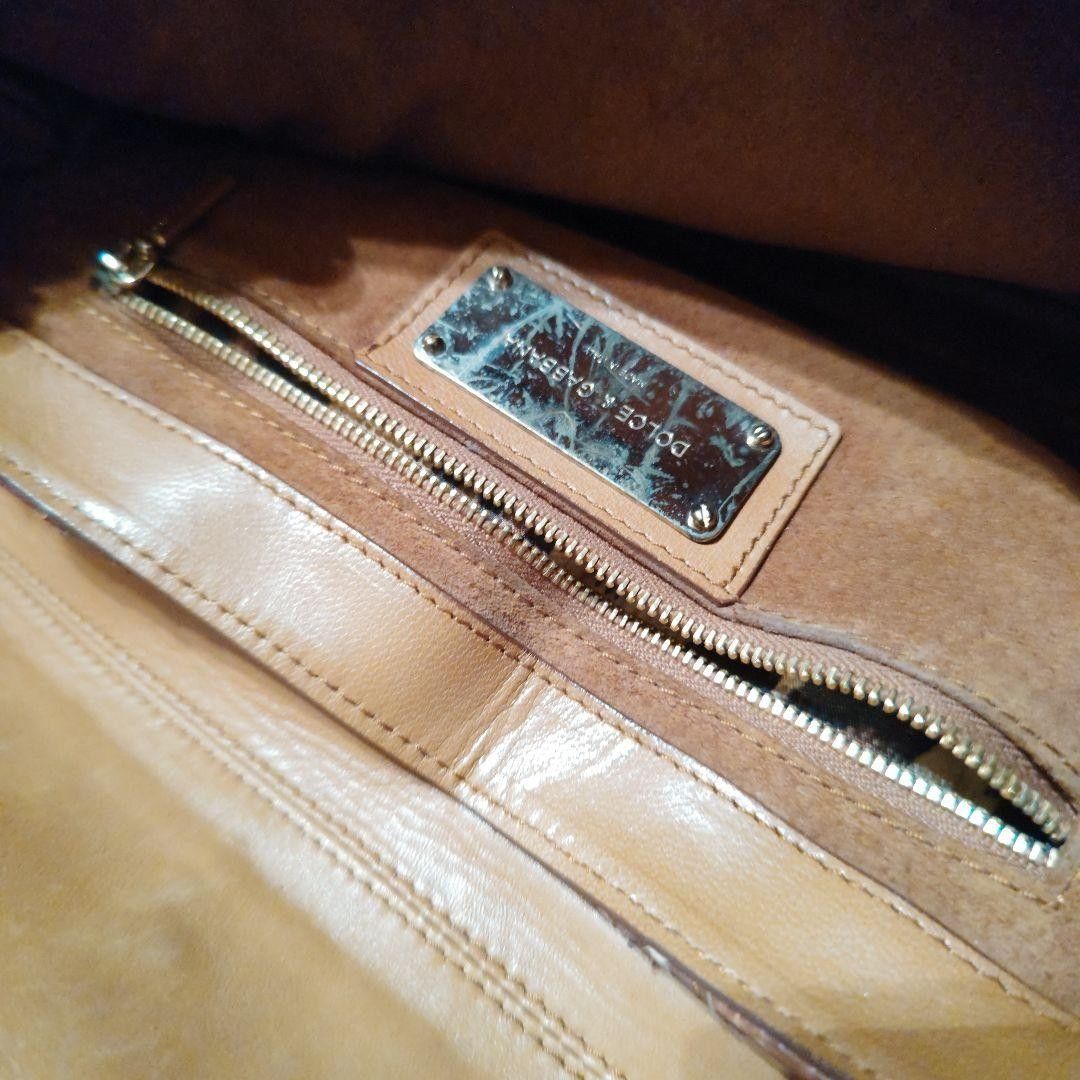 Dolce & Gabbana - Vintage Brown Python Handbag Shoulder