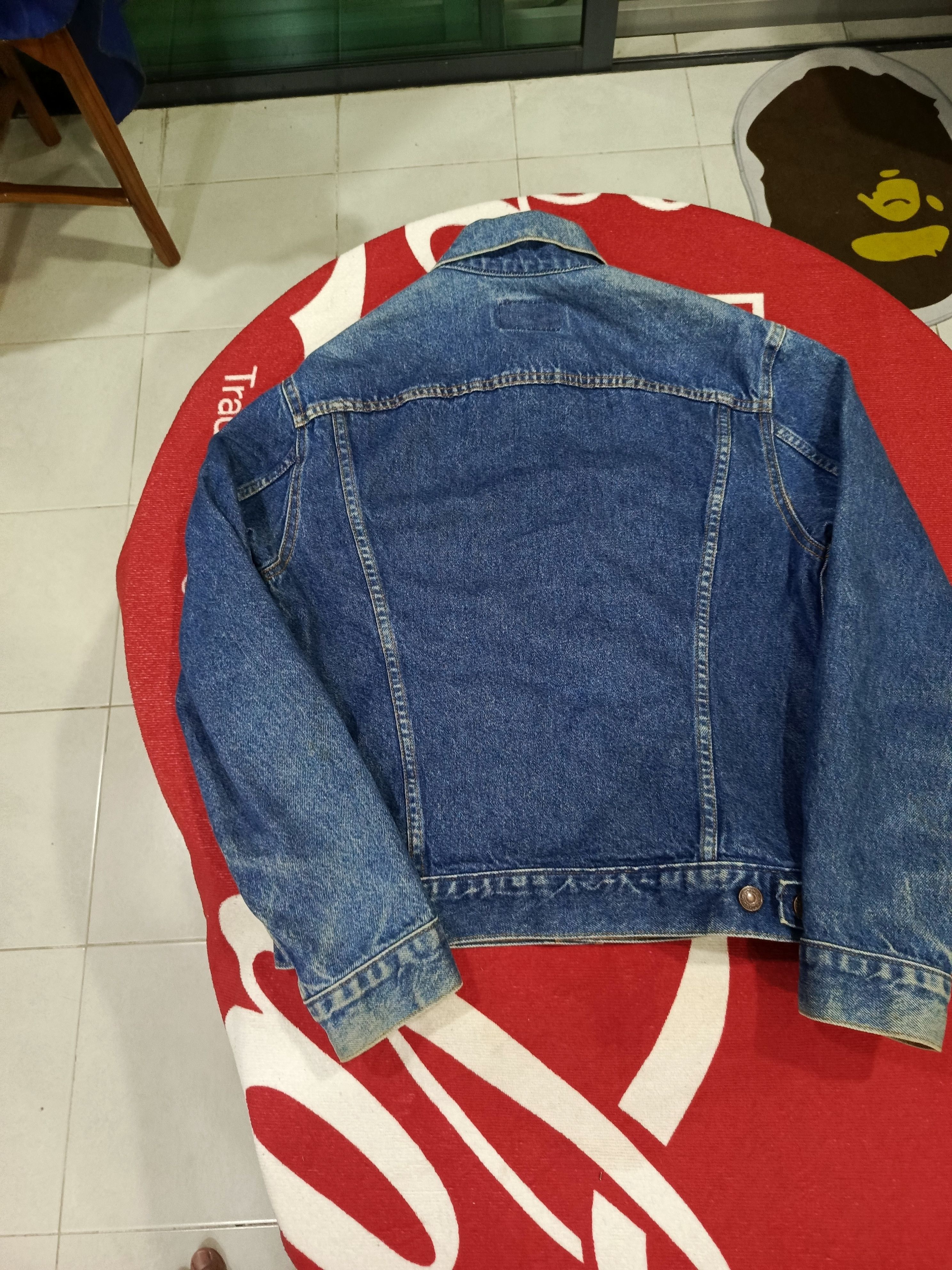 Levi's Vintage 90s Levi's Blanket Lined ORIGINAL Trucker Jacket Size US M / EU 48-50 / 2 - 3 Thumbnail