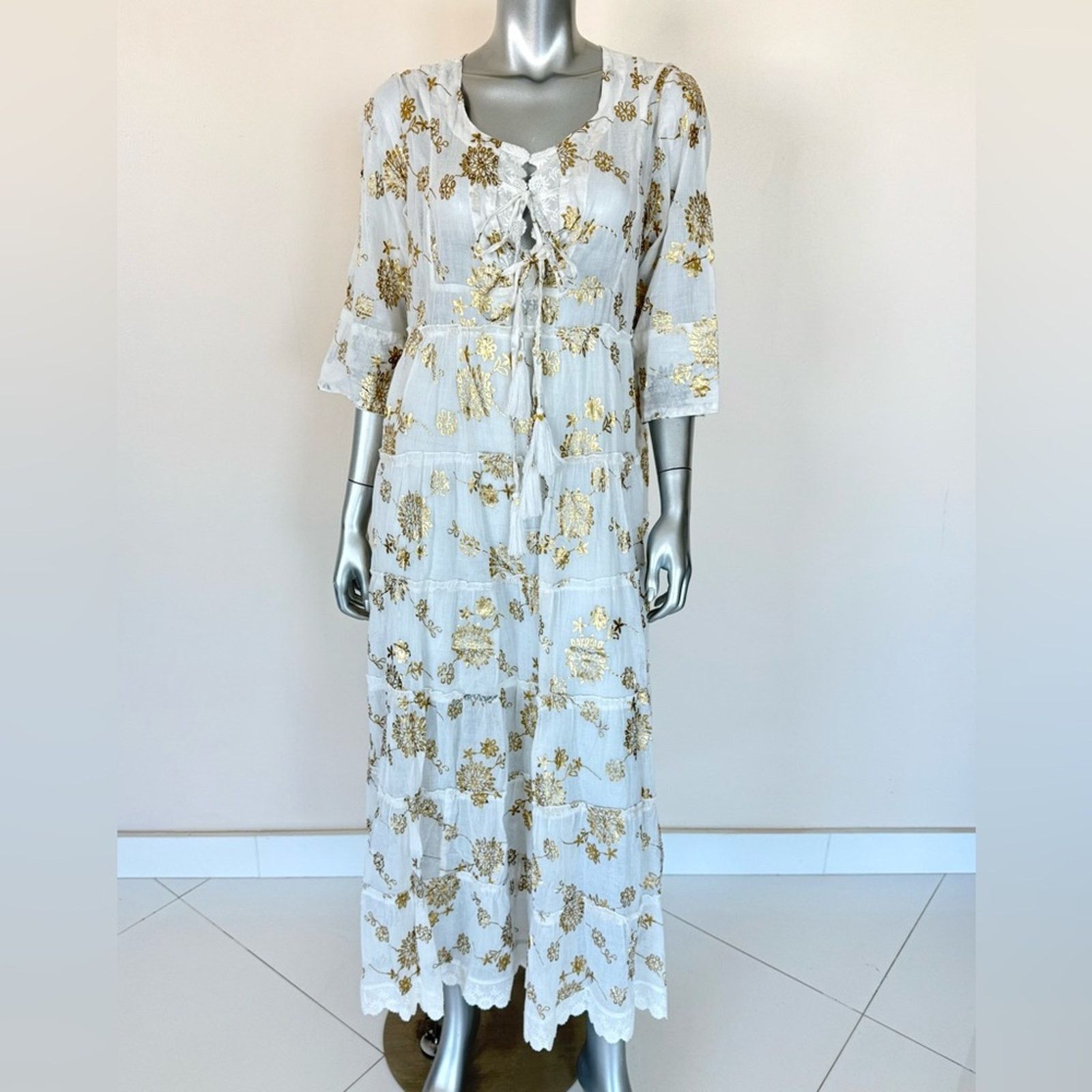 Other Sunny Studio women long dress size L/XL Size L / US 10 / IT 46 - 1 Thumbnail