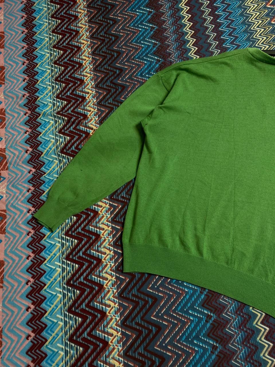 Lacoste Y2K Vintage Streetwear Long Sleeve green Lacoste logo Size US XXL / EU 58 / 5 - 15 Thumbnail