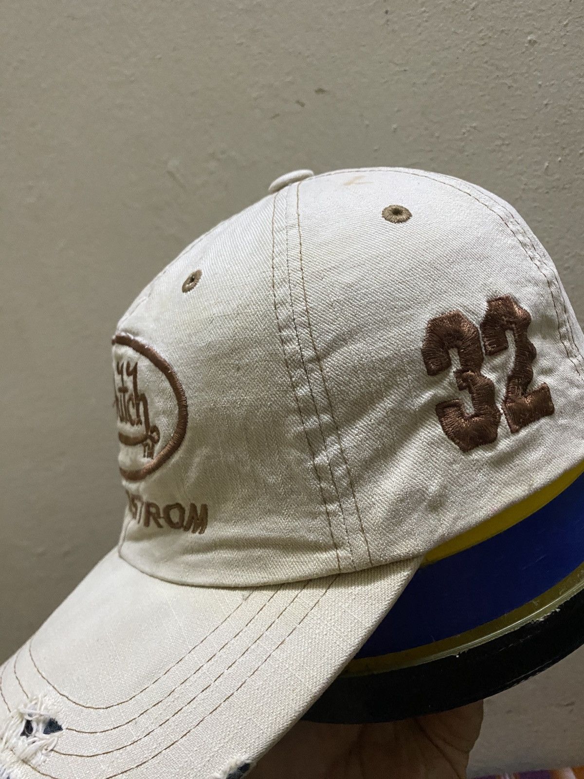 Vintage Vintage Von Dutch Eric Bostrom Hats Distressed Design Size ONE SIZE - 3 Thumbnail