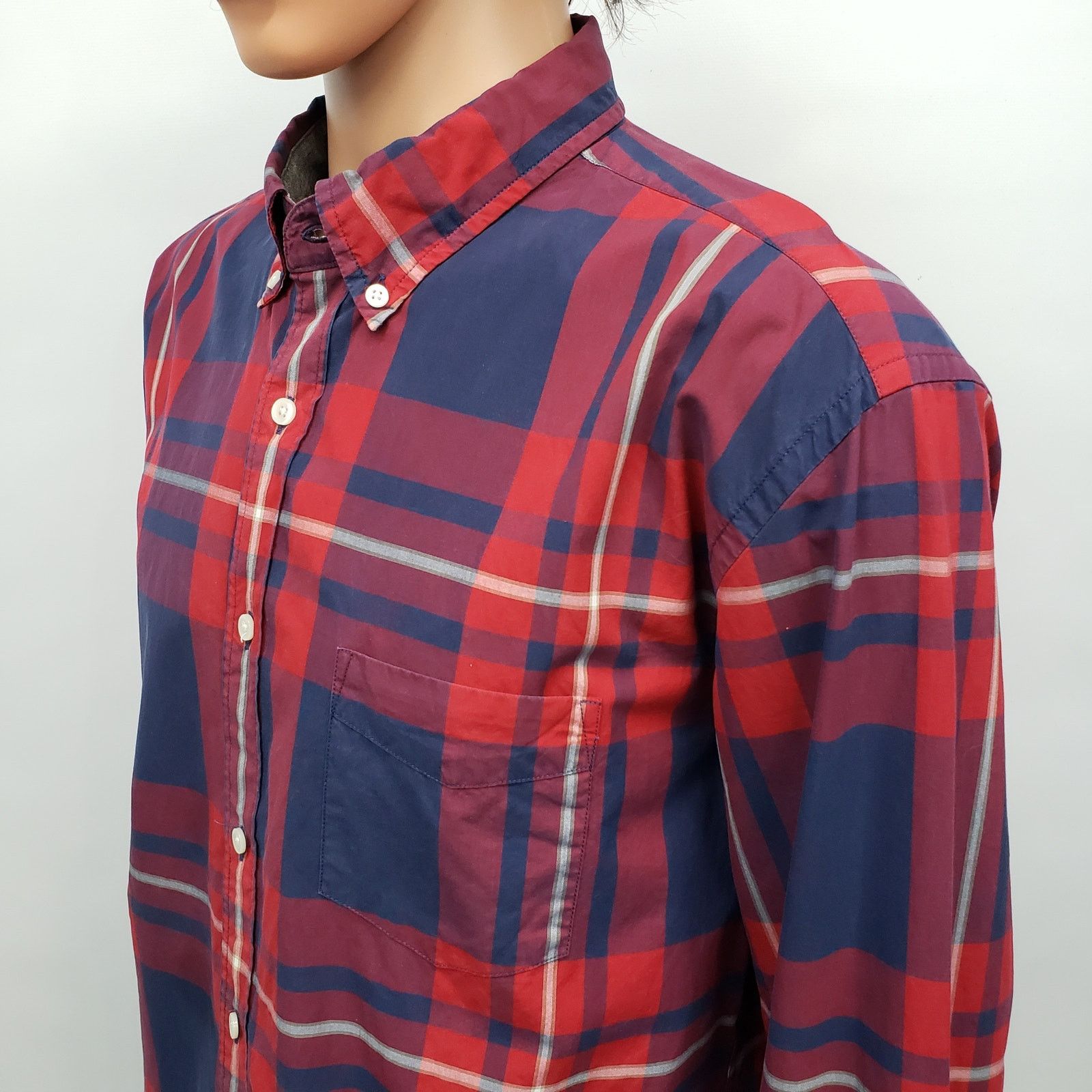 J.Crew J. CREW Tartan Plaid Shirt Men XL Long Sleeve Button Down Size US XL / EU 56 / 4 - 7 Thumbnail
