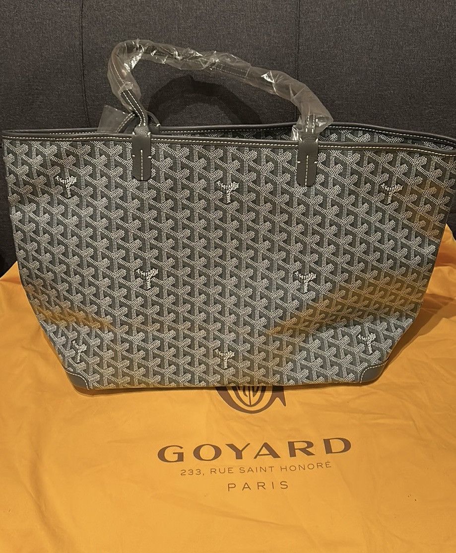 Goyard Goyard Artois Tote MM Grey Size ONE SIZE - 9 Thumbnail