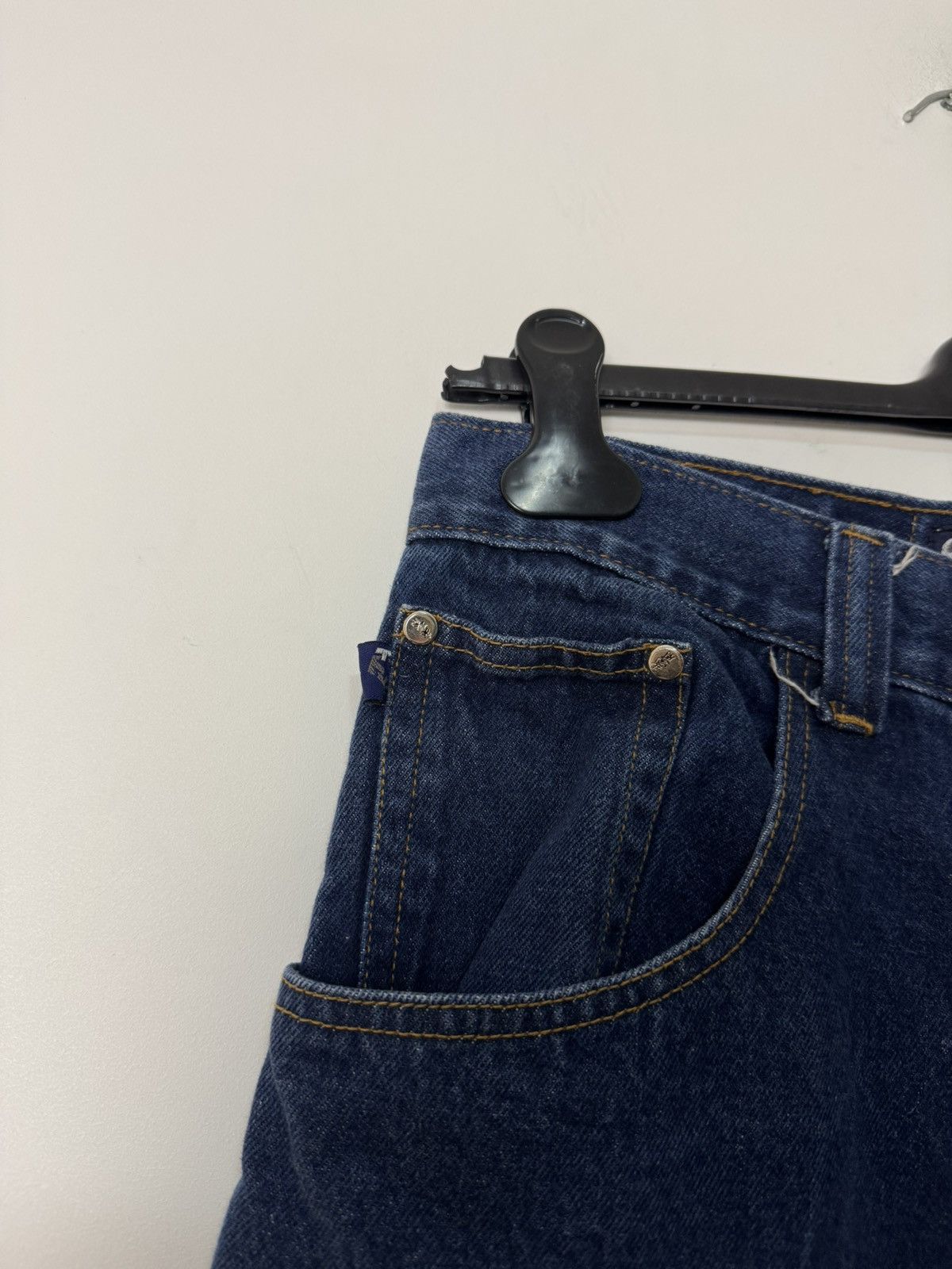 Tribal Streetwear Vintage 00s Tribal Streetwear Denim Shorts Baggy jnco style Size US 34 / EU 50 - 5 Thumbnail